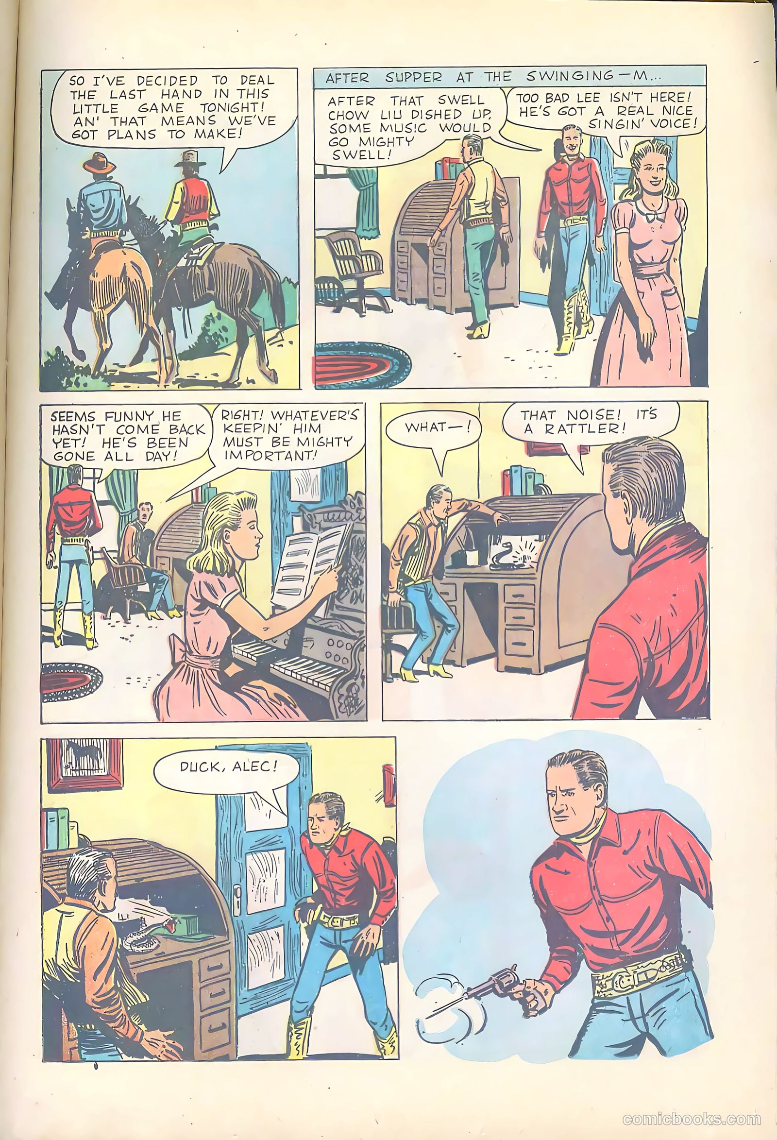 Gene Autry Comics #25 (1949) — page 21 of 36