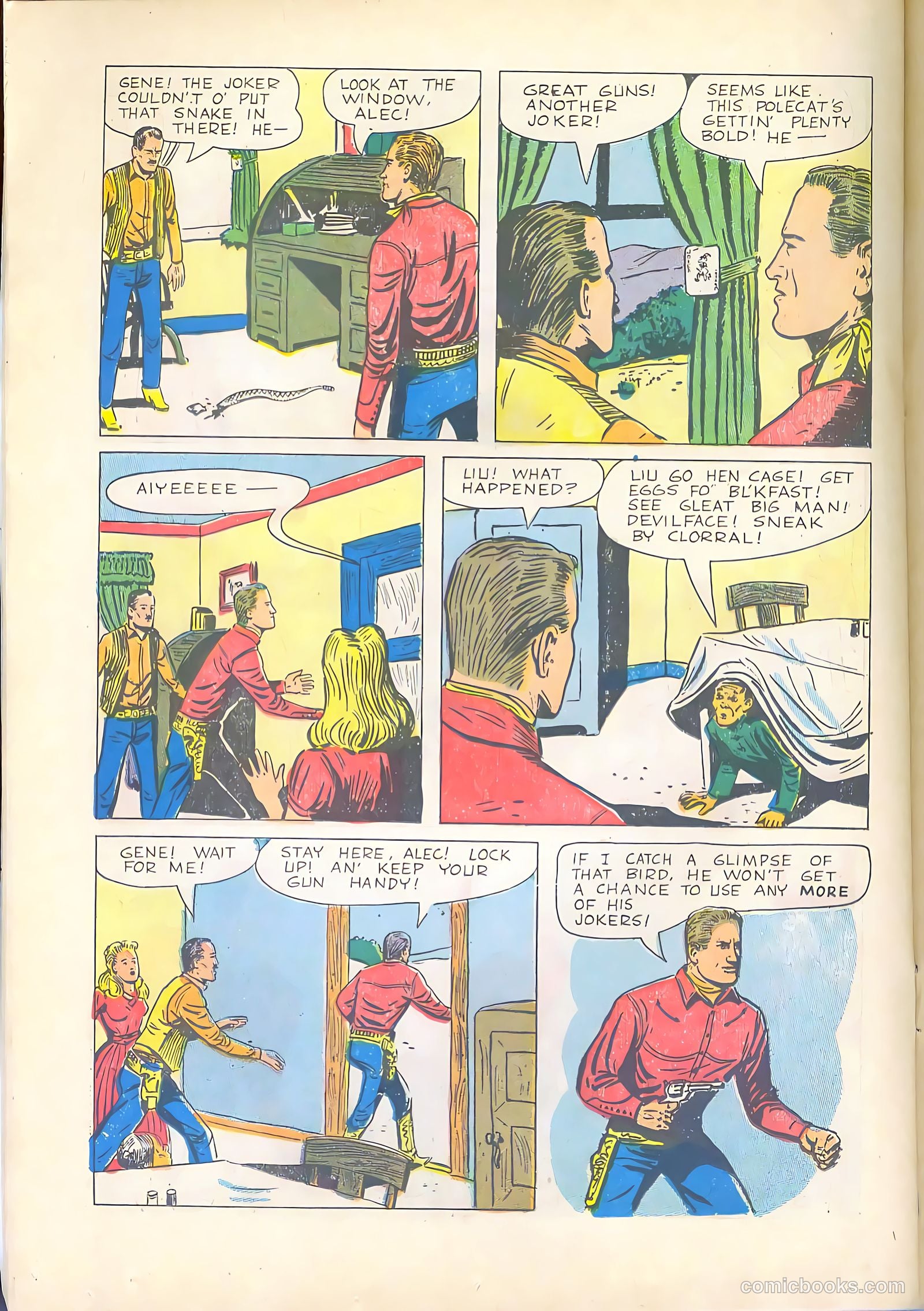 Gene Autry Comics #25 (1949) — page 22 of 36