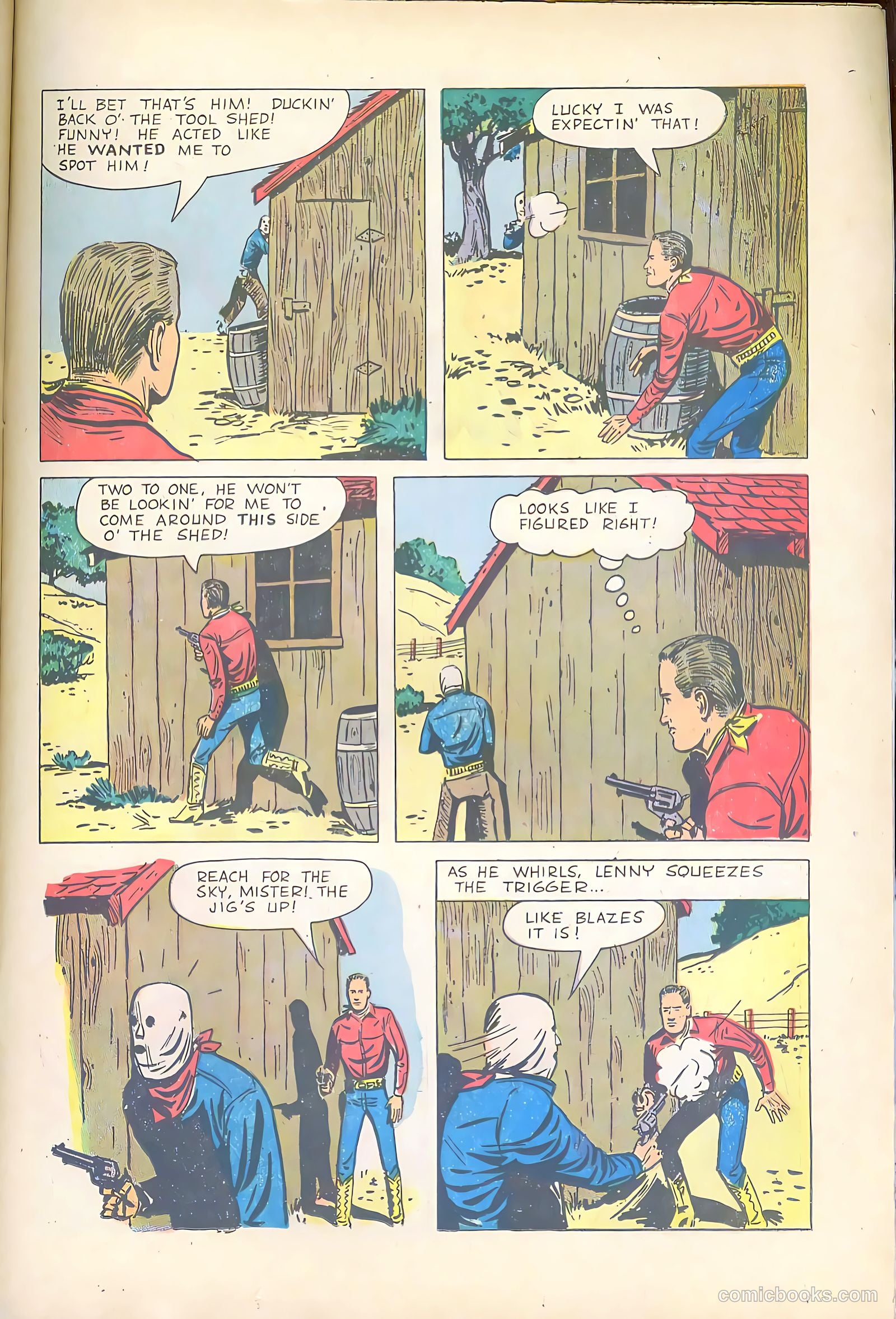 Gene Autry Comics #25 (1949) — page 23 of 36