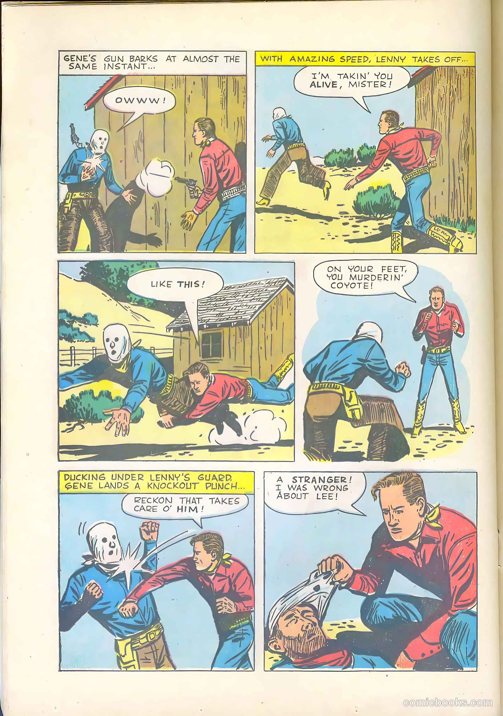 Gene Autry Comics #25 (1949) — page 24 of 36