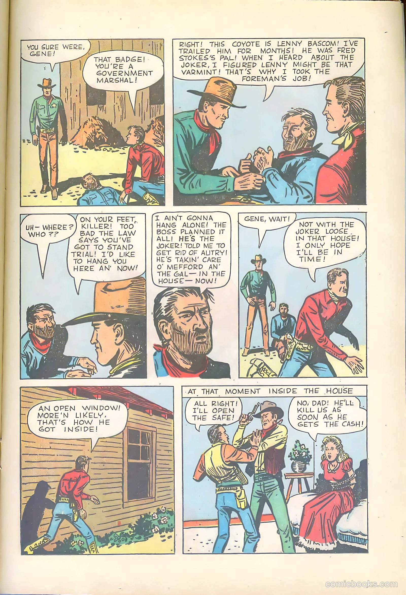 Gene Autry Comics #25 (1949) — page 25 of 36