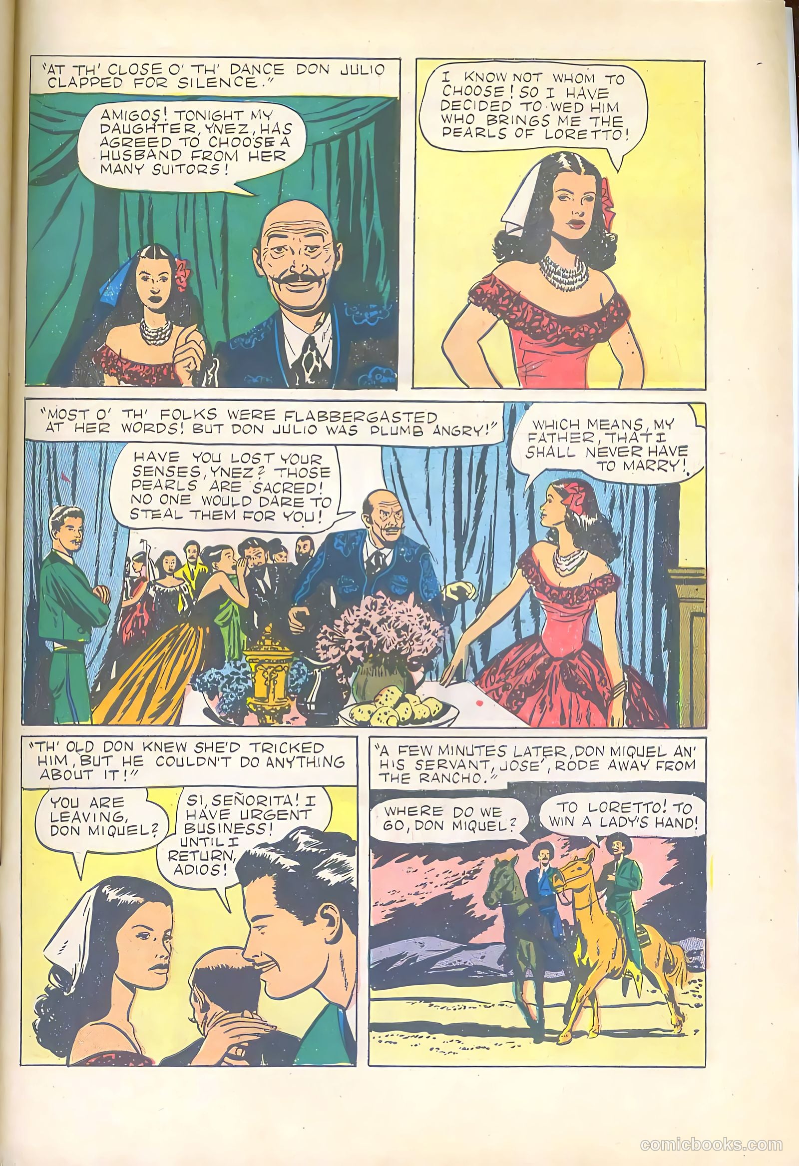 Gene Autry Comics #25 (1949) — page 31 of 36