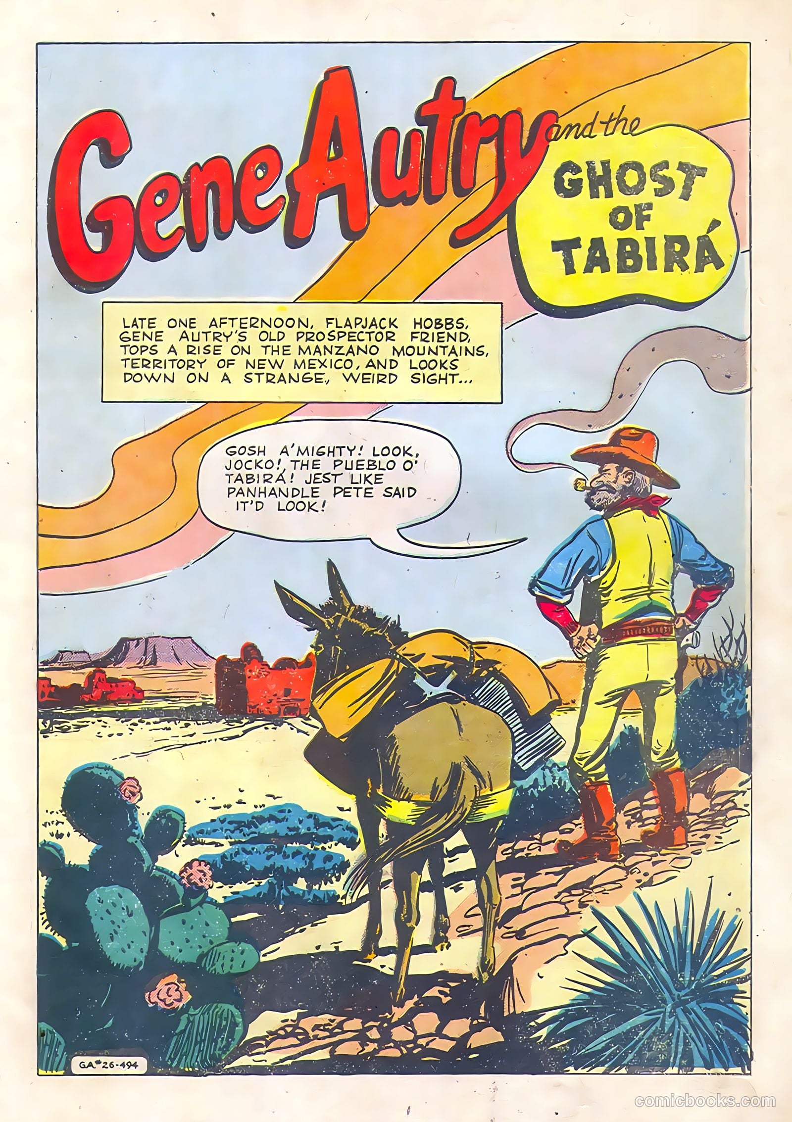 Gene Autry Comics #26 (1949) — page 3 of 36