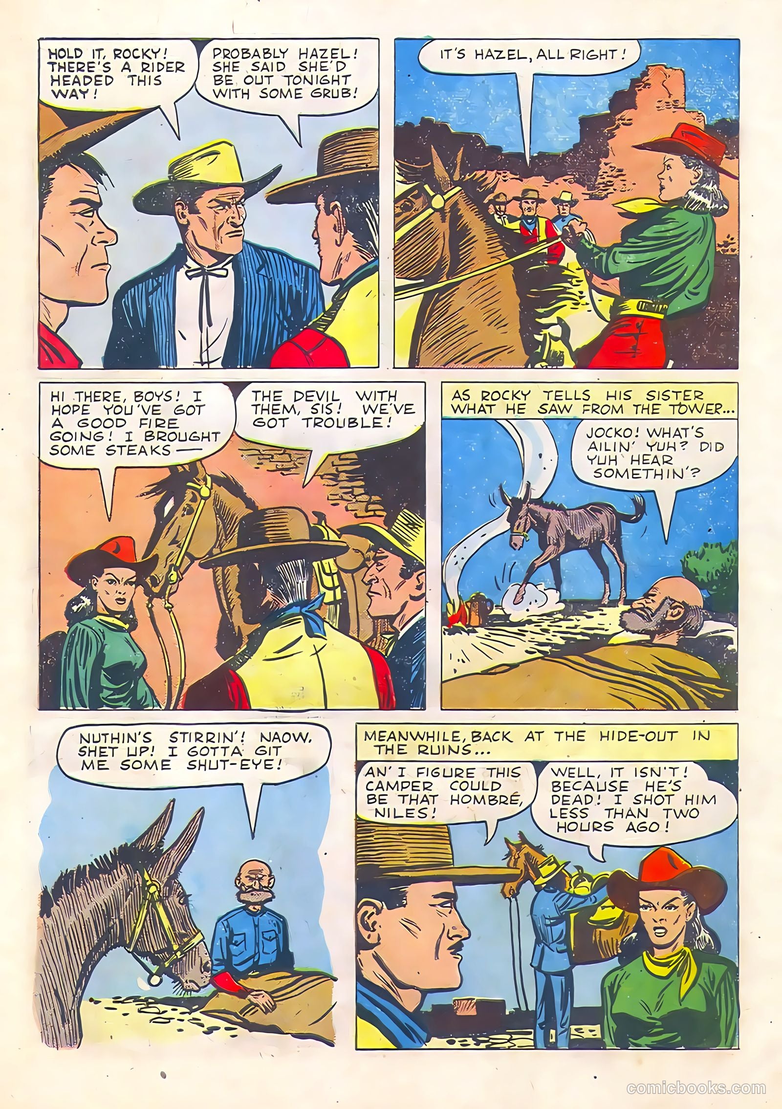 Gene Autry Comics #26 (1949) — page 6 of 36