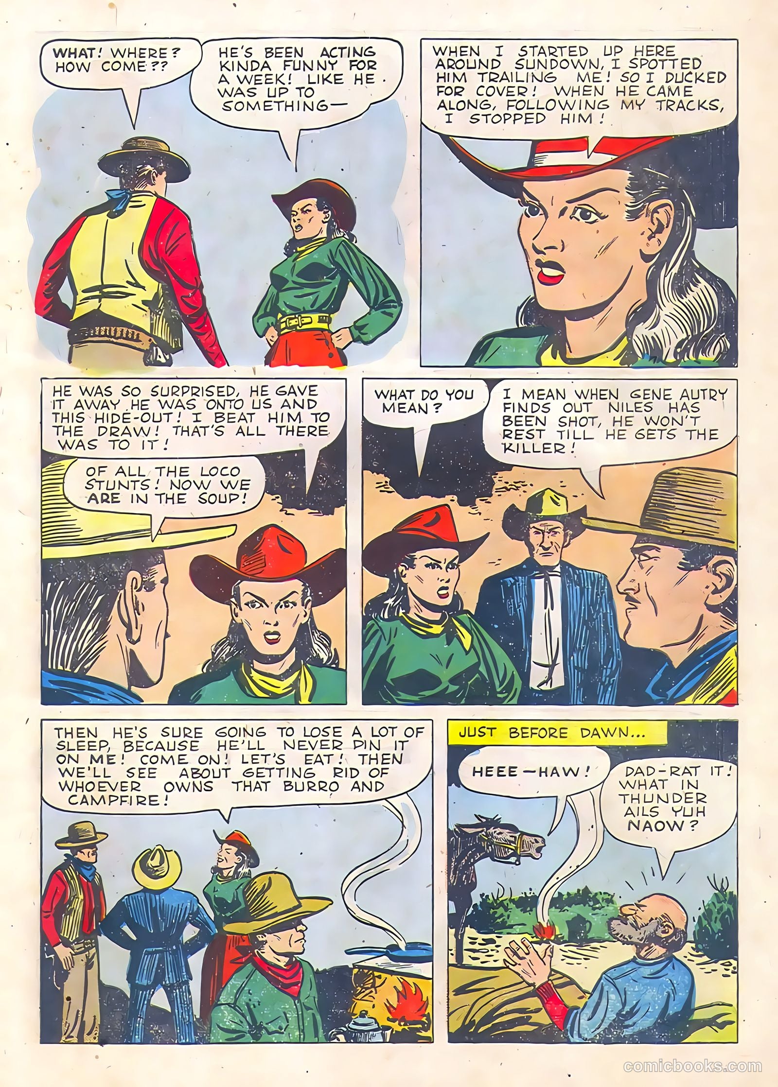 Gene Autry Comics #26 (1949) — page 7 of 36