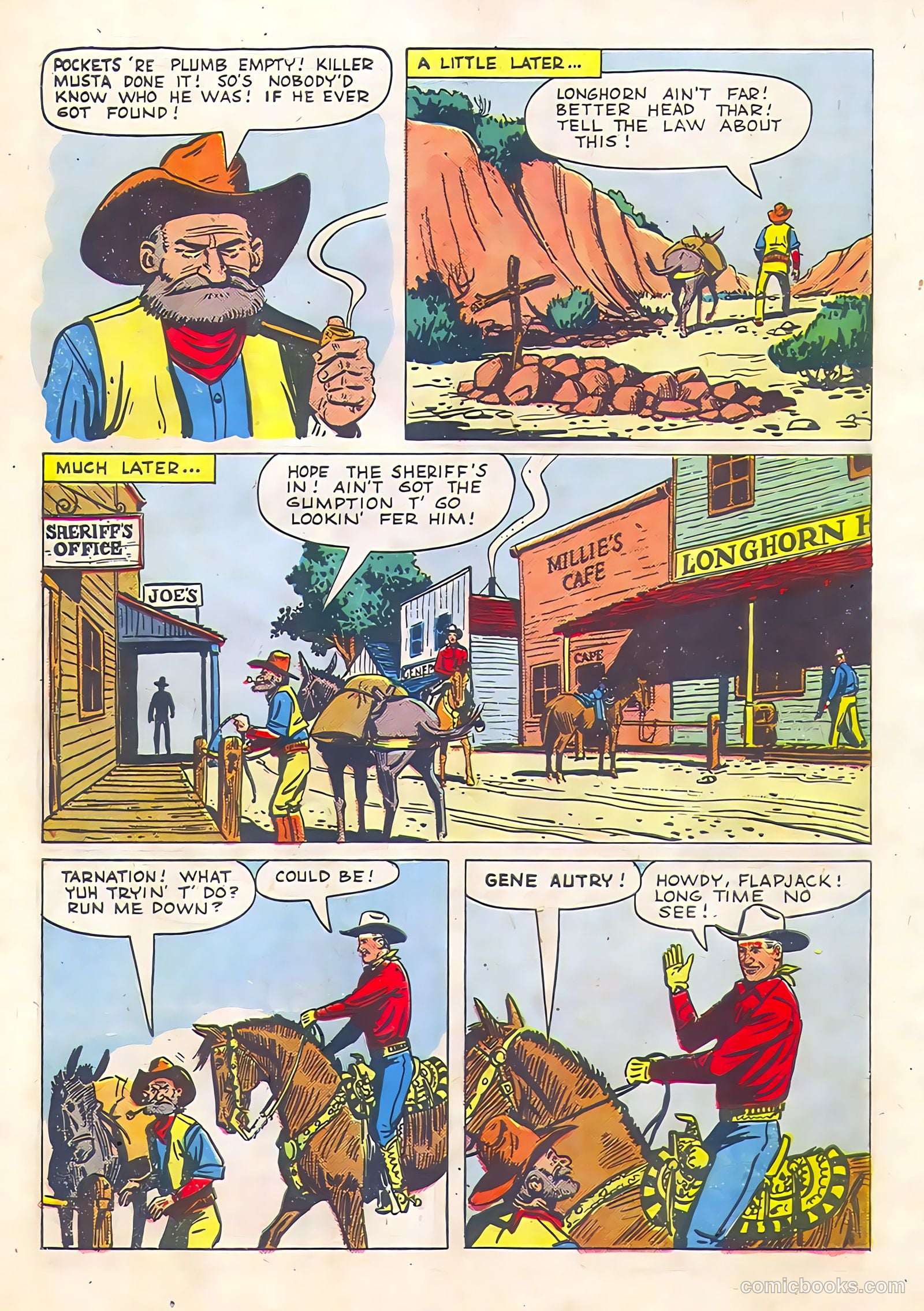 Gene Autry Comics #26 (1949) — page 10 of 36