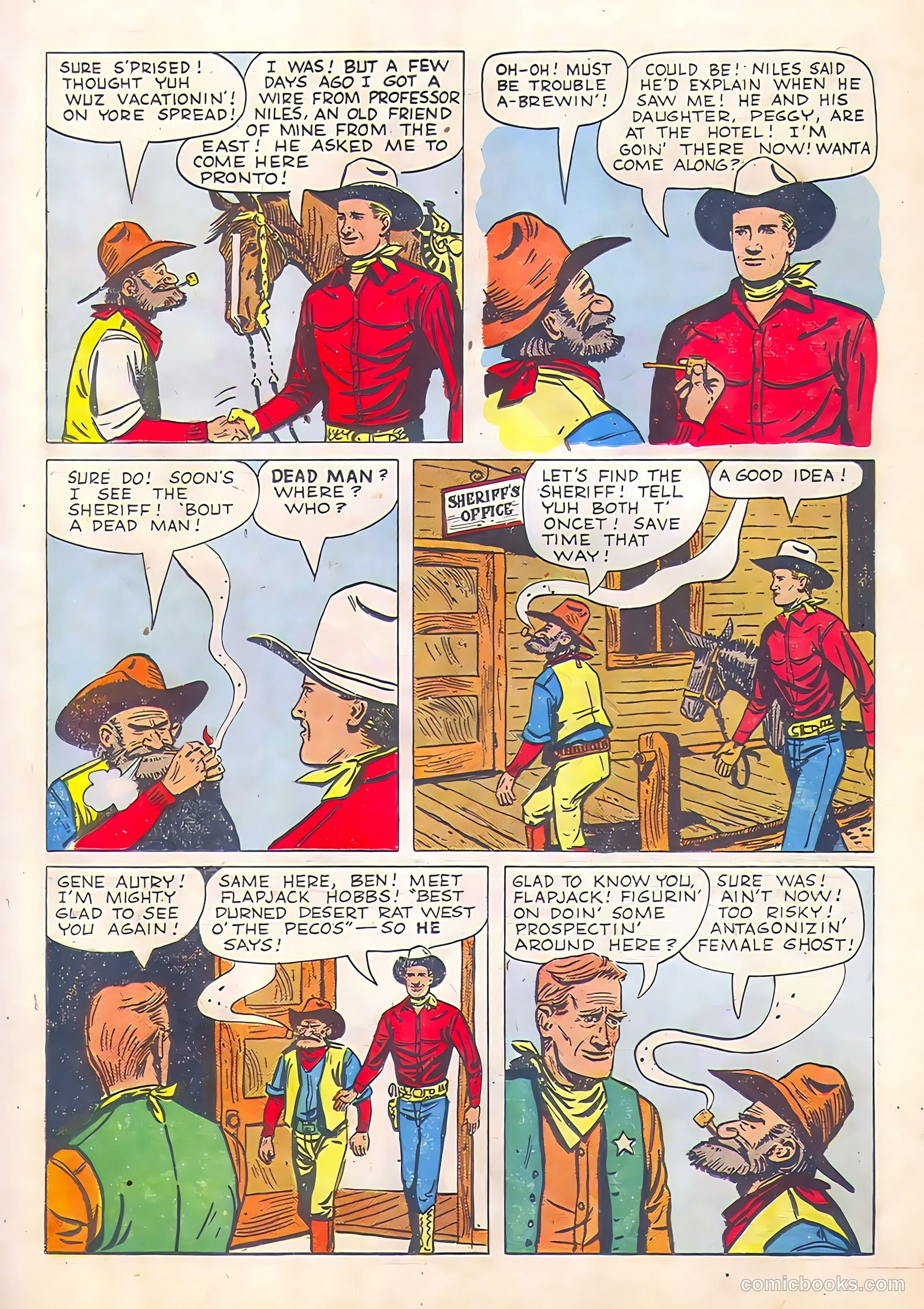 Gene Autry Comics #26 (1949) — page 11 of 36