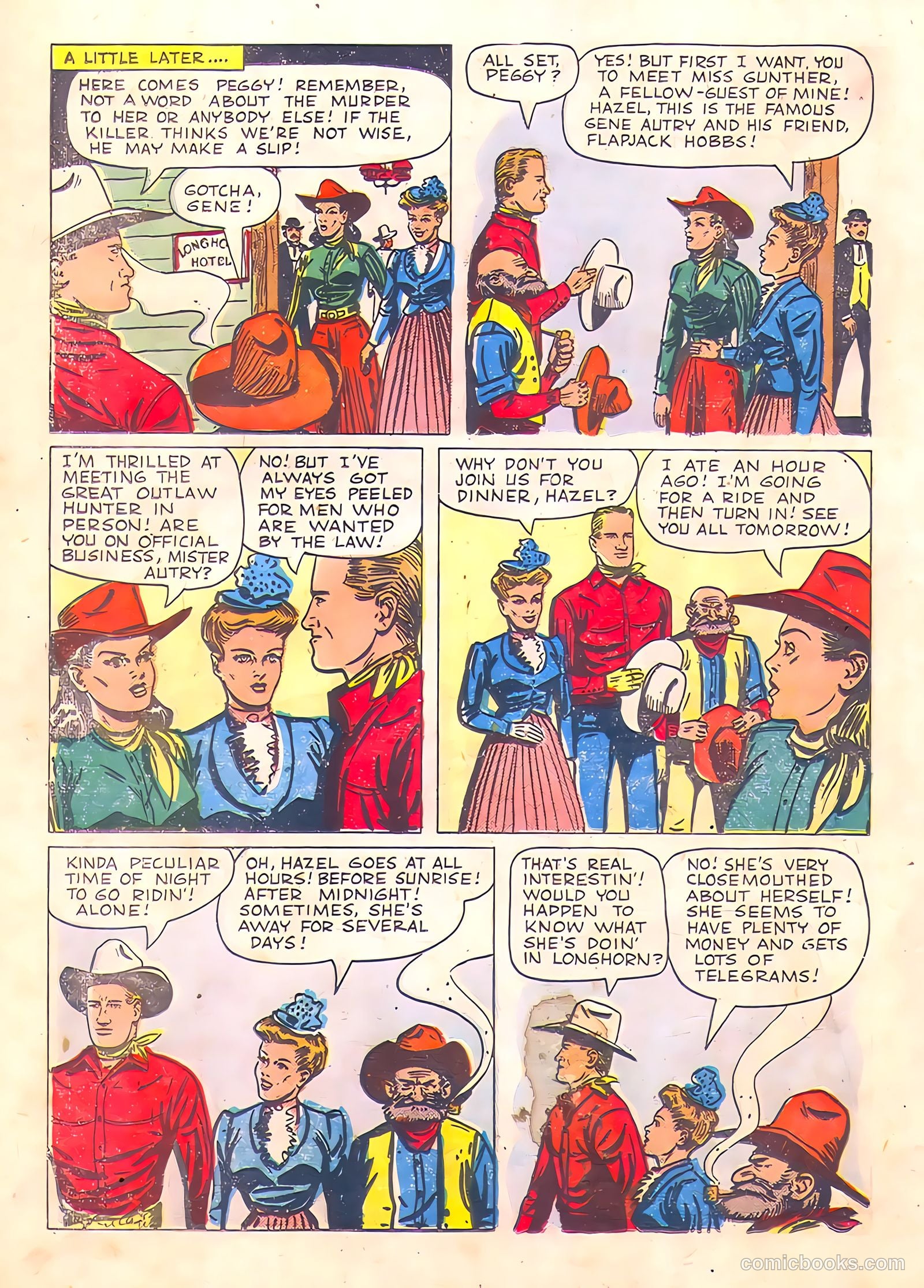 Gene Autry Comics #26 (1949) — page 18 of 36