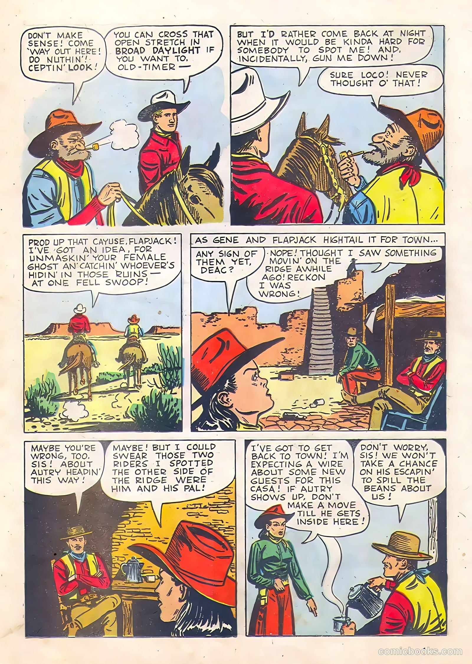 Gene Autry Comics #26 (1949) — page 20 of 36