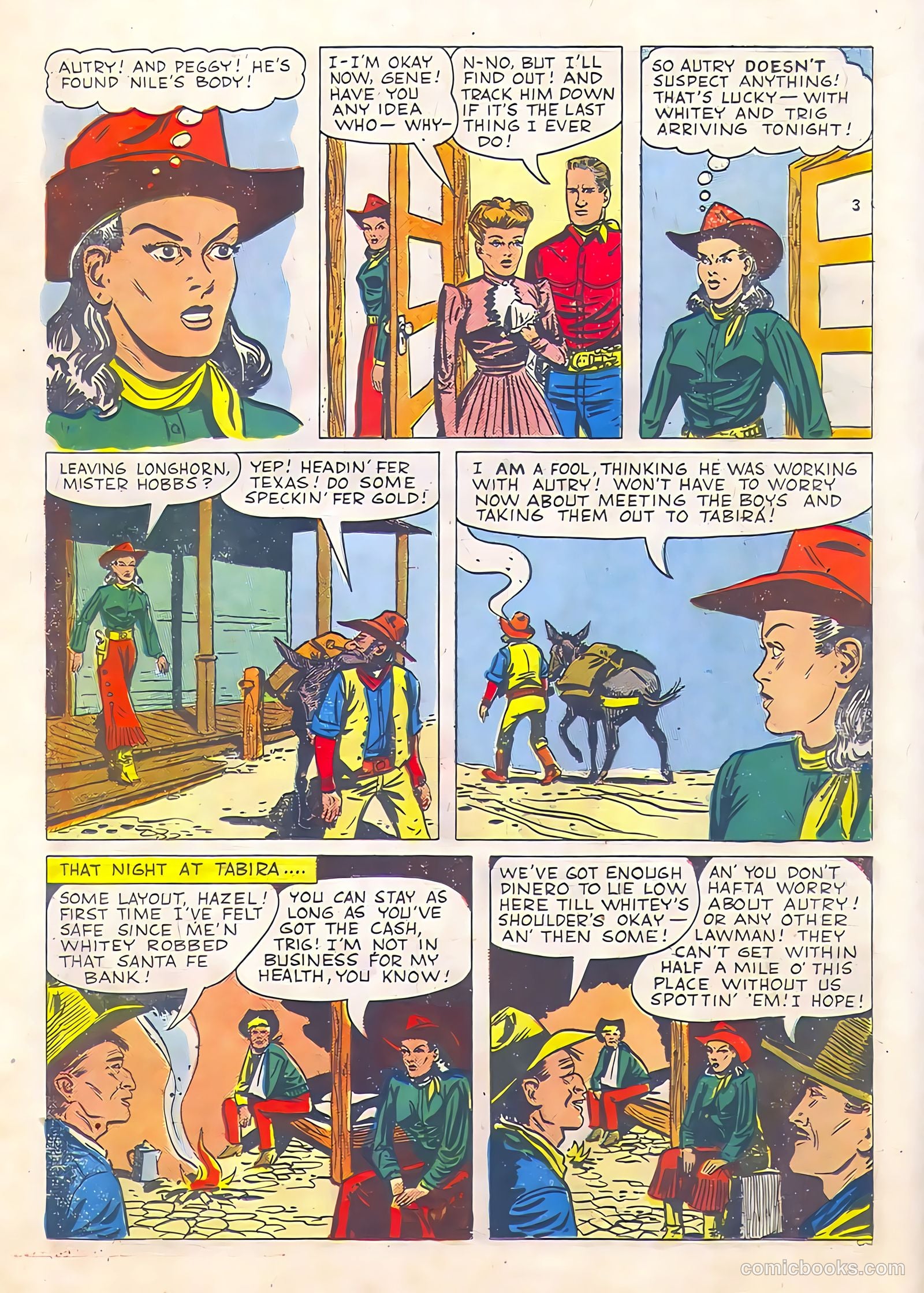 Gene Autry Comics #26 (1949) — page 22 of 36