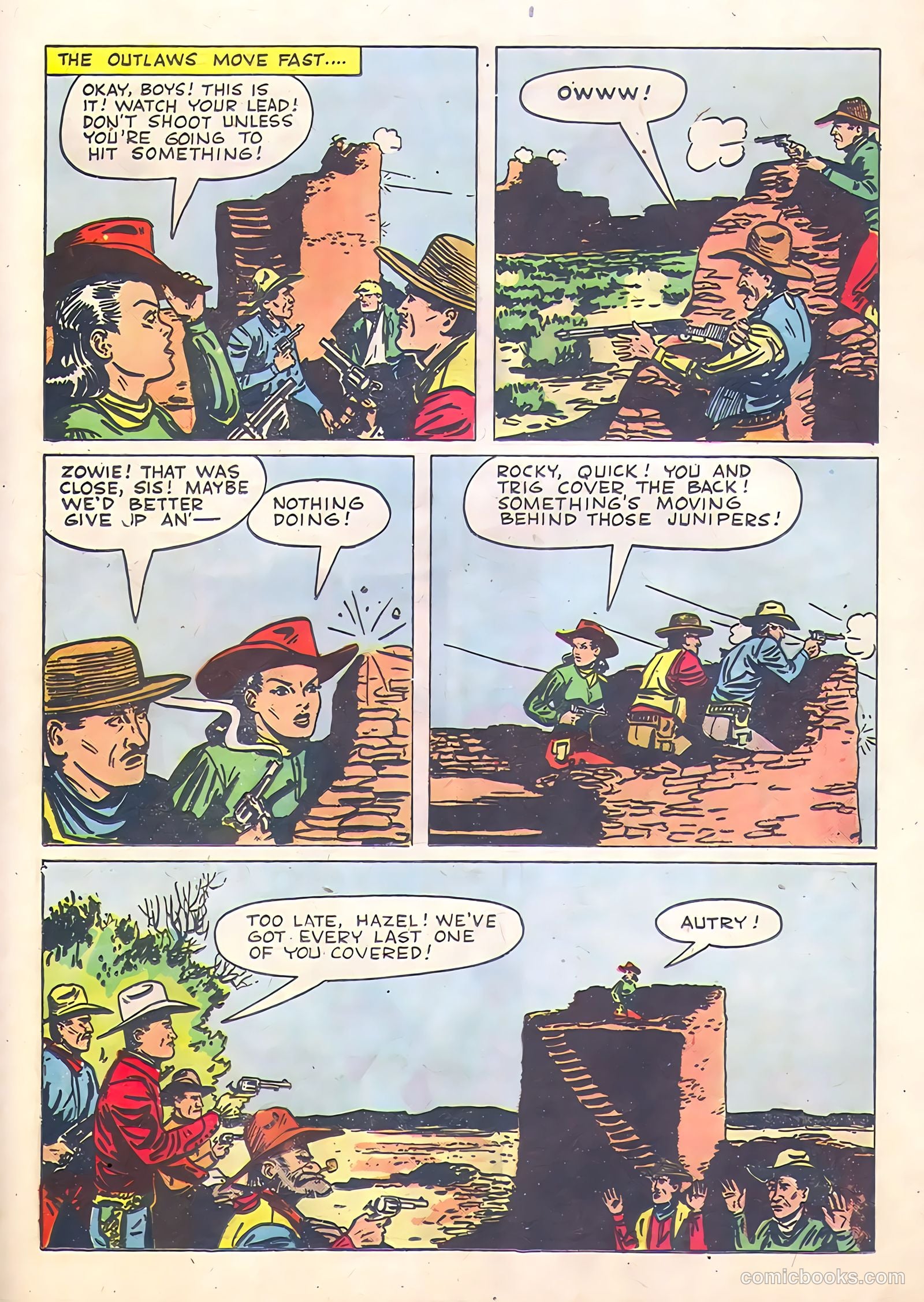 Gene Autry Comics #26 (1949) — page 25 of 36