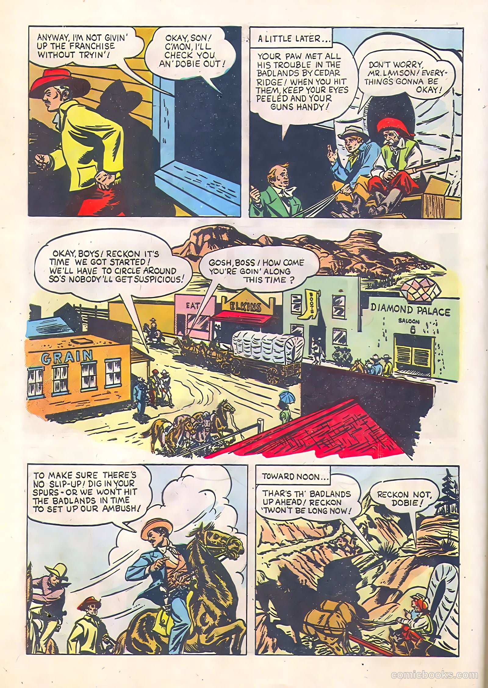 Gene Autry Comics #26 (1949) — page 32 of 36