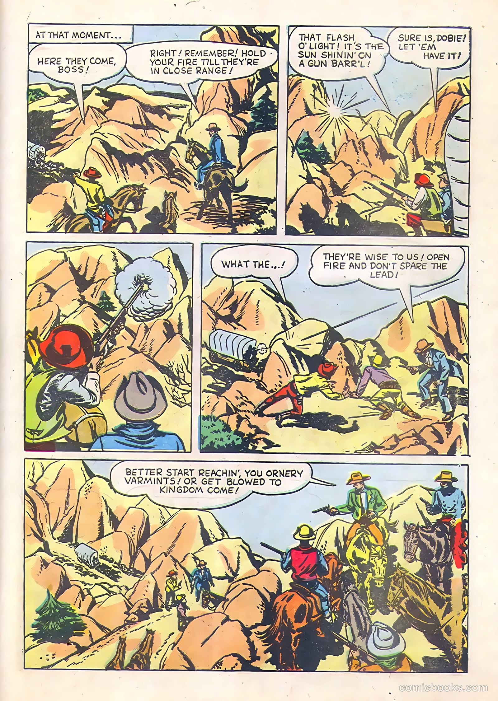 Gene Autry Comics #26 (1949) — page 33 of 36