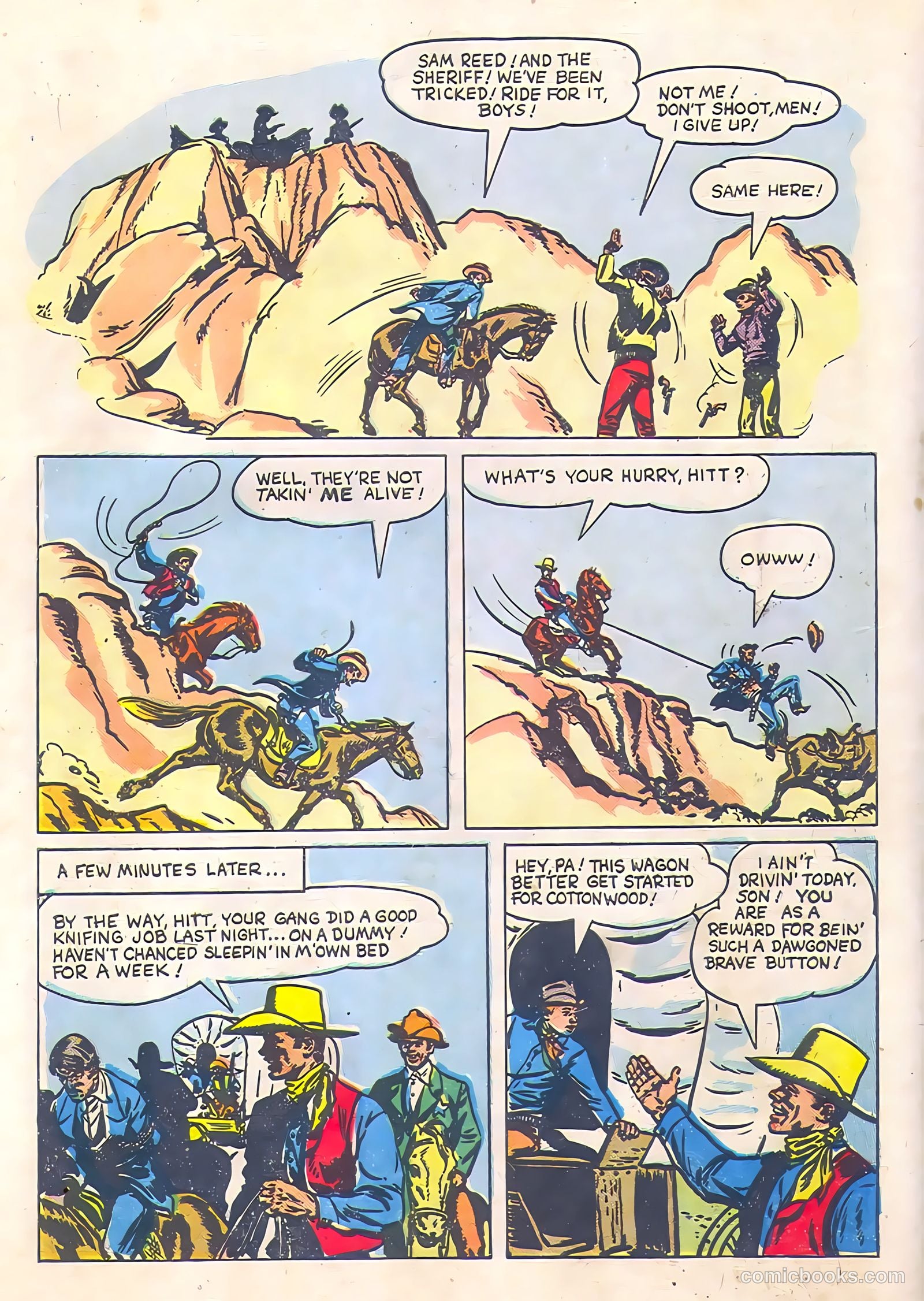 Gene Autry Comics #26 (1949) — page 34 of 36