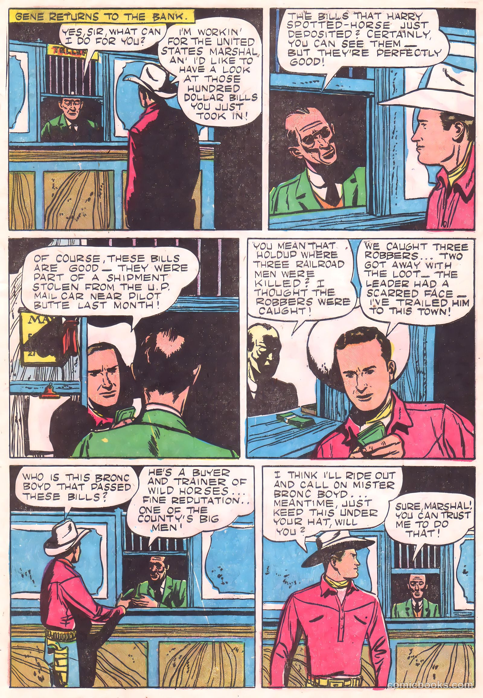 Gene Autry Comics #27 (1949) — page 5 of 36