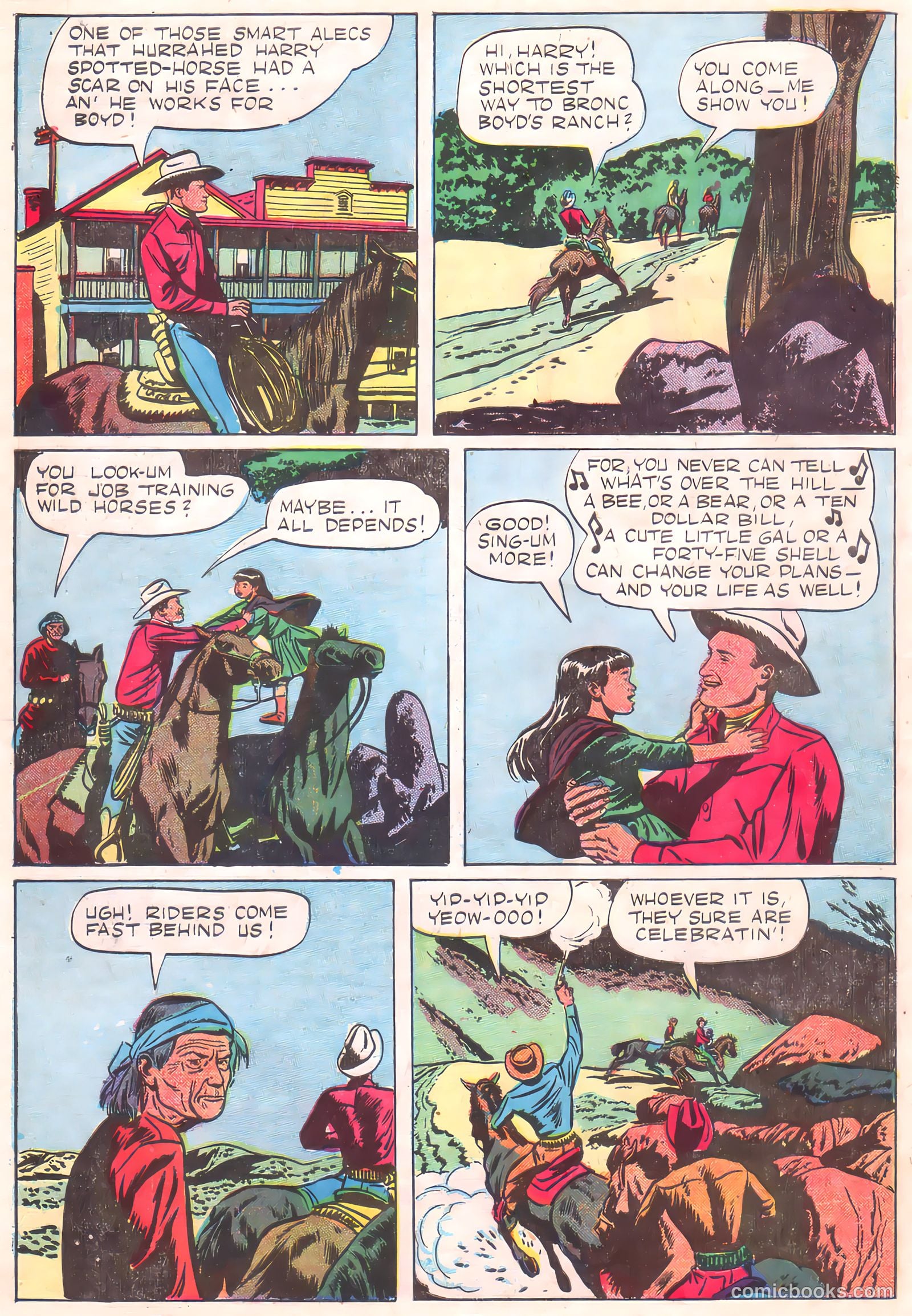 Gene Autry Comics #27 (1949) — page 6 of 36