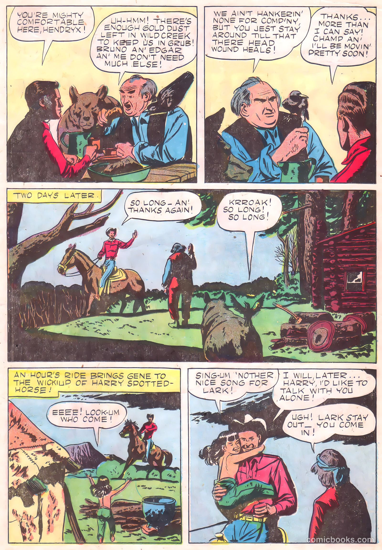 Gene Autry Comics #27 (1949) — page 15 of 36