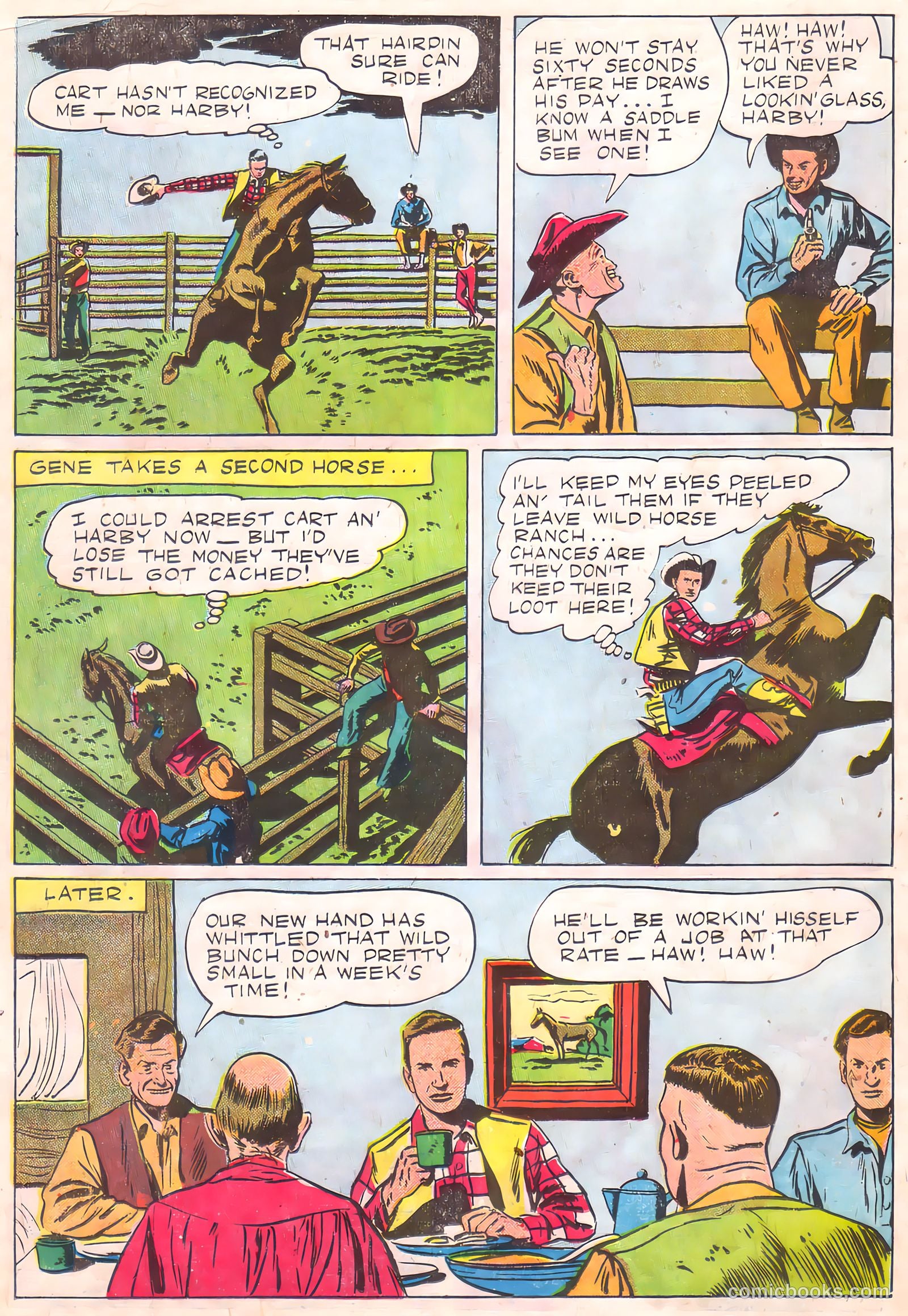 Gene Autry Comics #27 (1949) — page 18 of 36