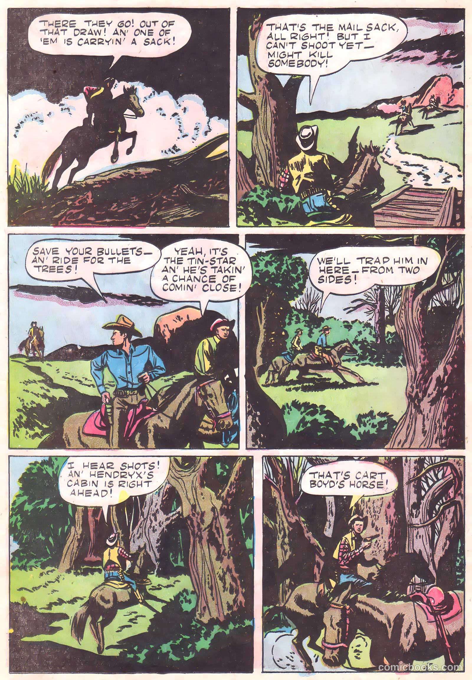 Gene Autry Comics #27 (1949) — page 21 of 36