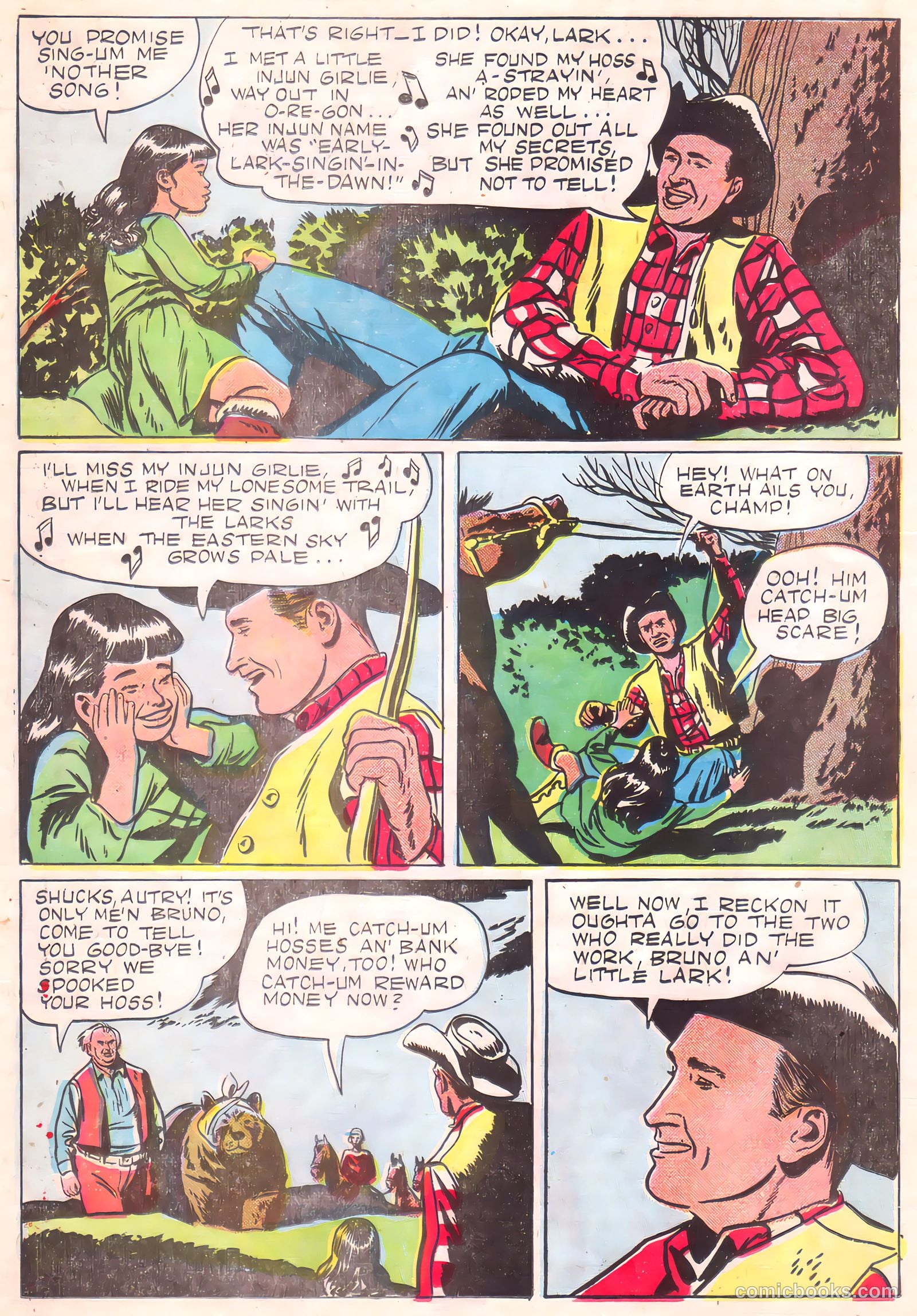 Gene Autry Comics #27 (1949) — page 26 of 36