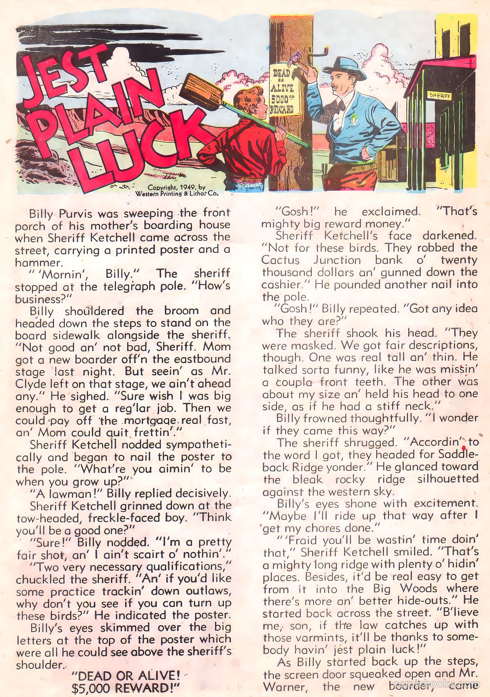 Gene Autry Comics #27 (1949) — page 27 of 36