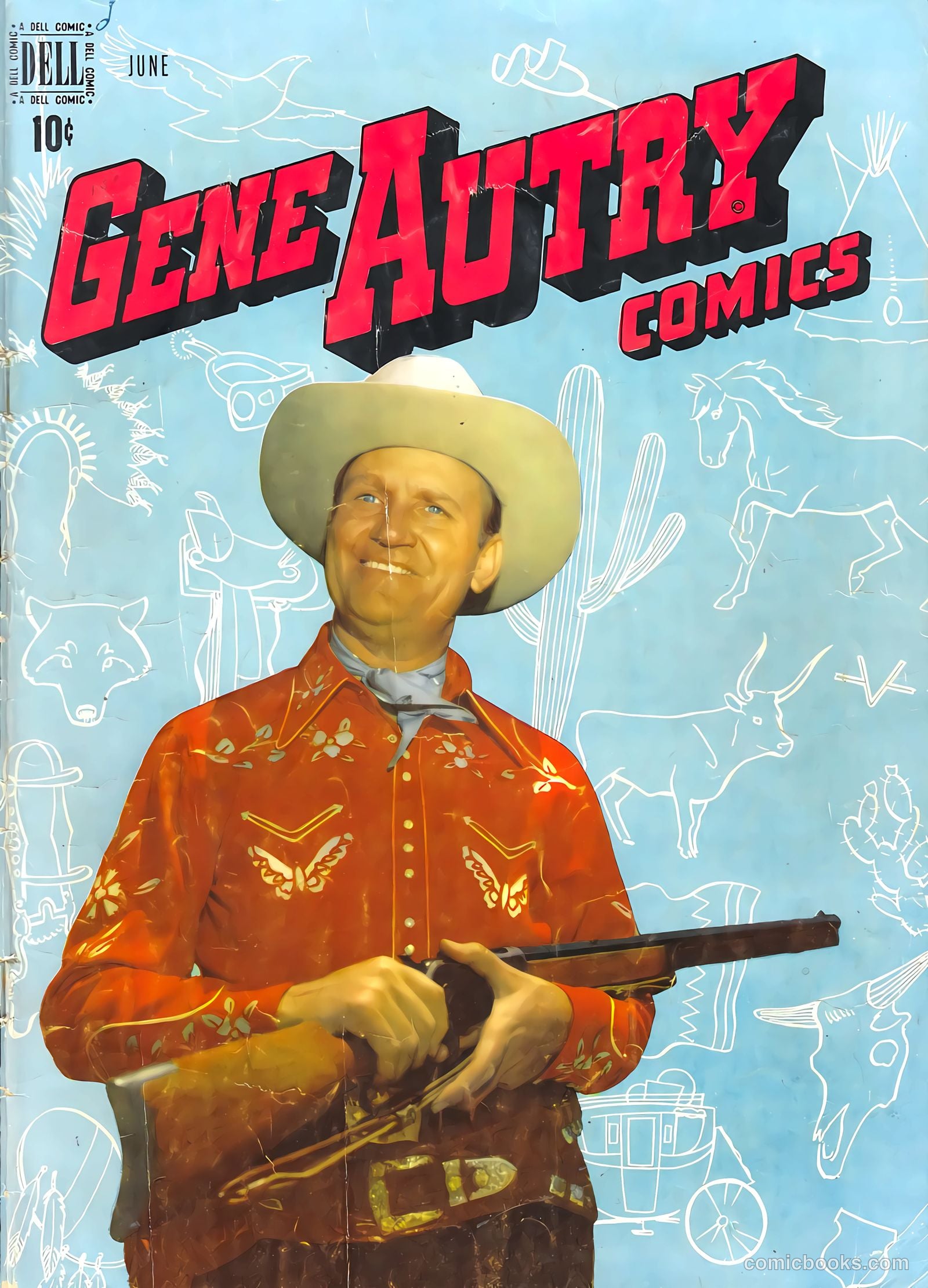 Gene Autry Comics #28