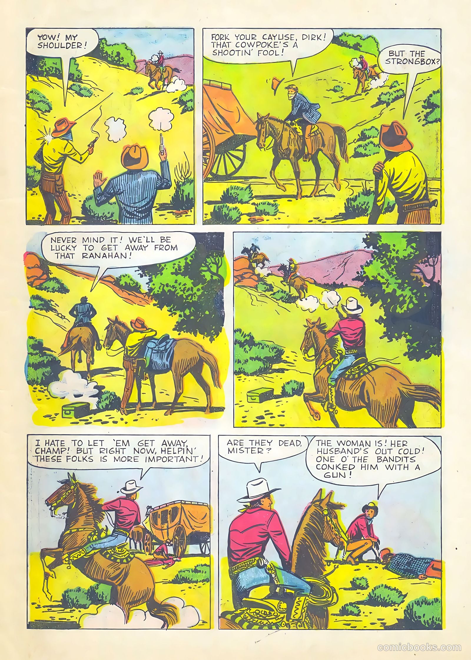 Gene Autry Comics #28 (1949) — page 7 of 36
