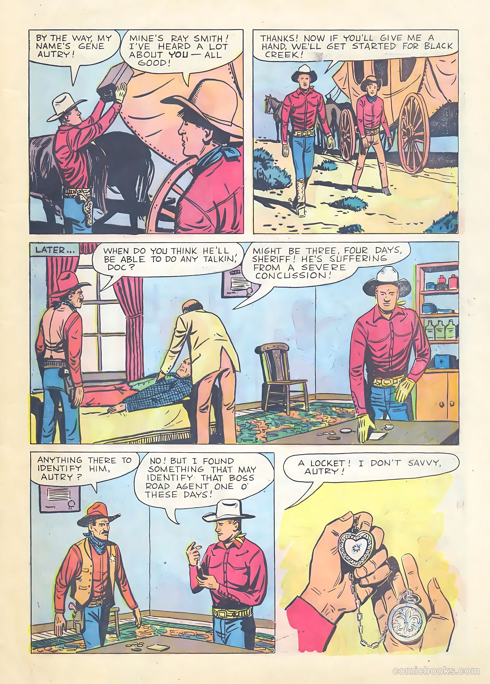 Gene Autry Comics #28 (1949) — page 9 of 36