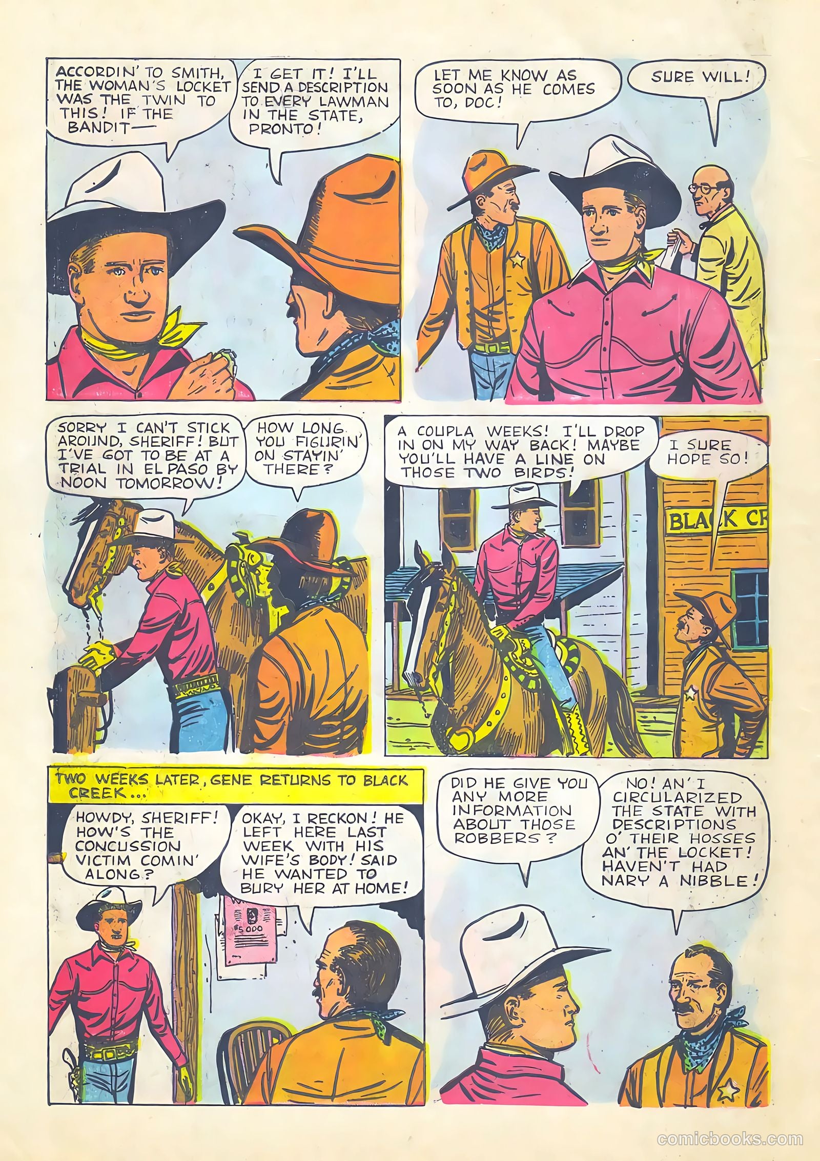 Gene Autry Comics #28 (1949) — page 10 of 36