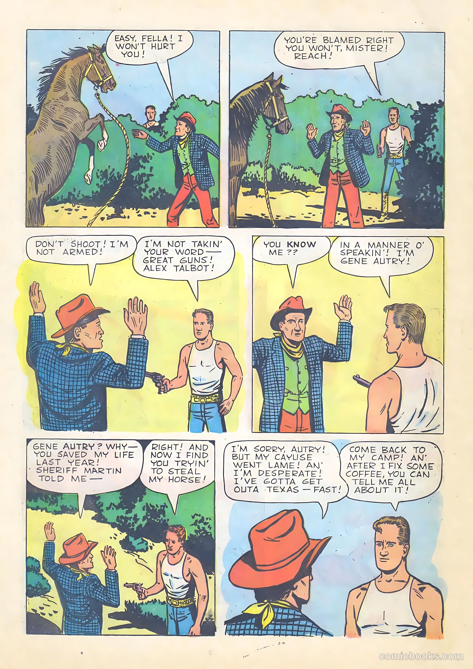 Gene Autry Comics #28 (1949) — page 12 of 36