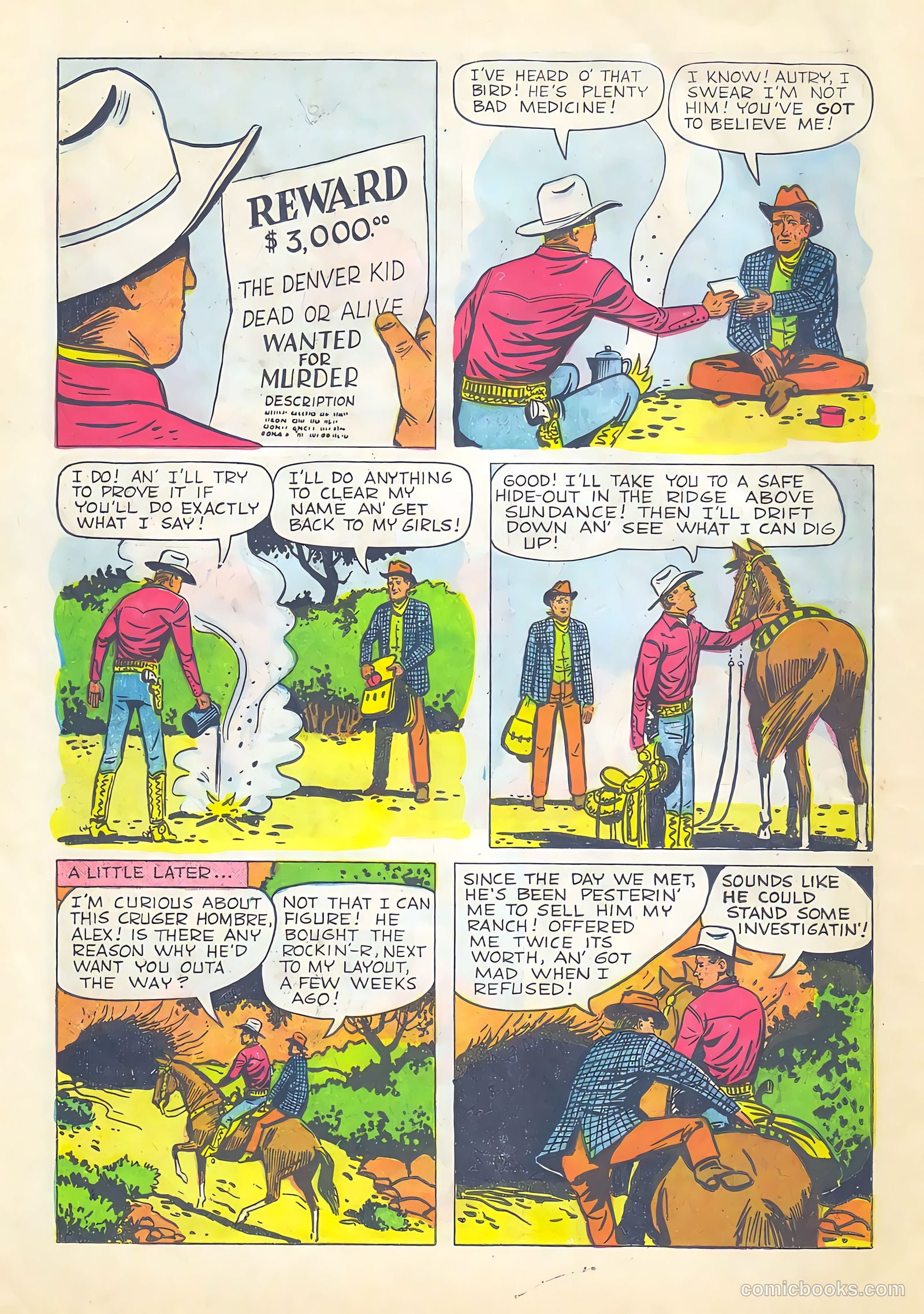 Gene Autry Comics #28 (1949) — page 14 of 36