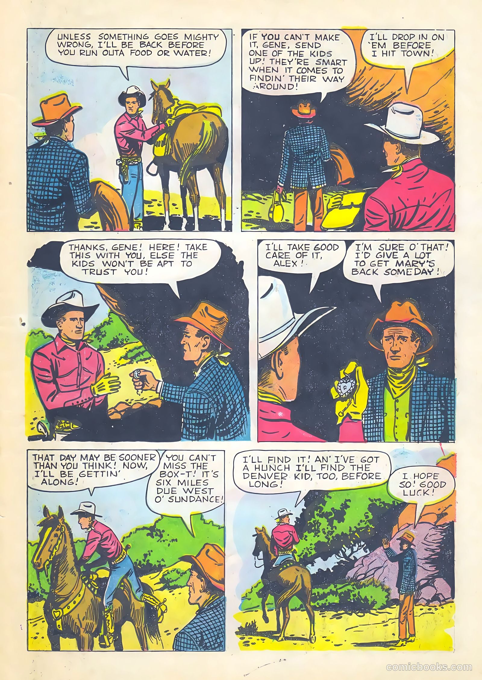 Gene Autry Comics #28 (1949) — page 15 of 36