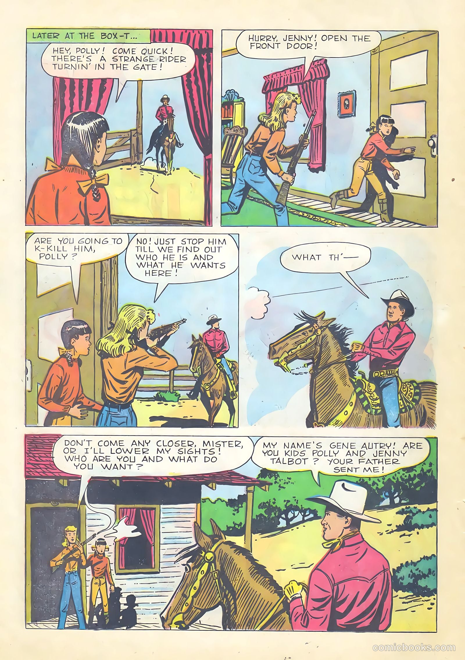 Gene Autry Comics #28 (1949) — page 16 of 36