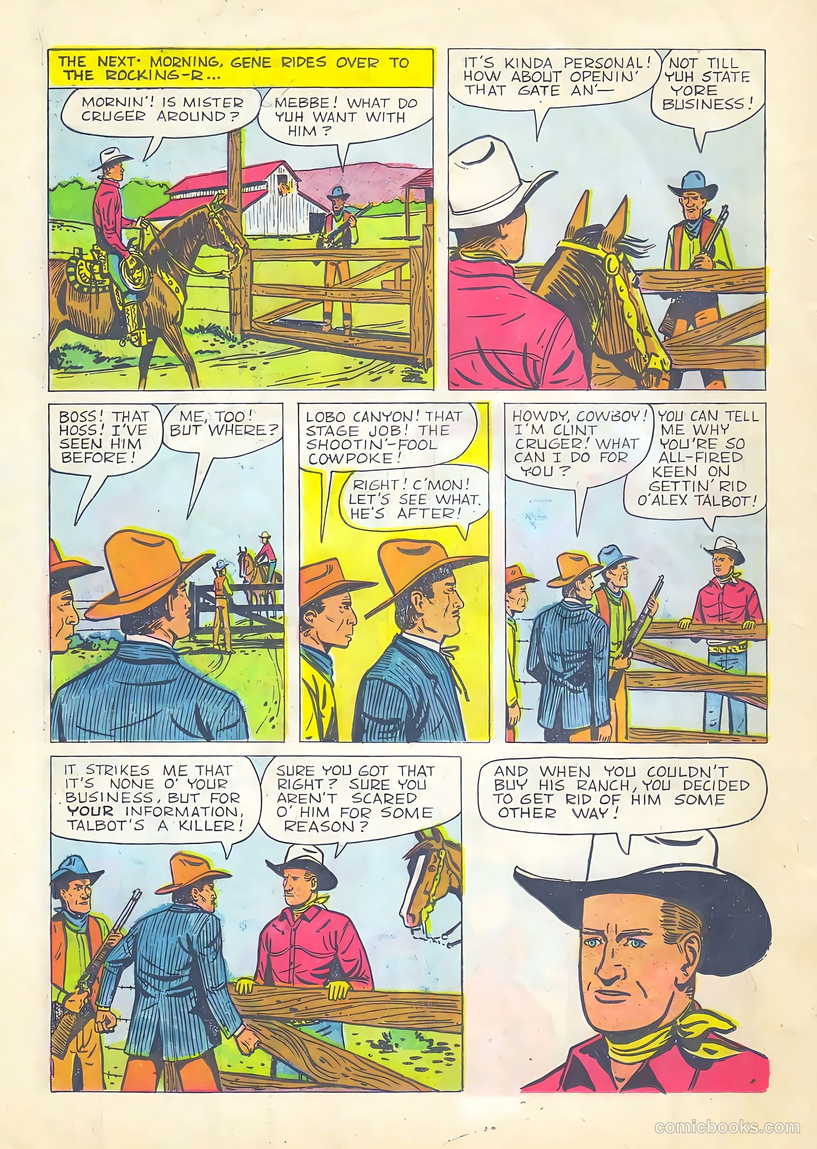 Gene Autry Comics #28 (1949) — page 18 of 36
