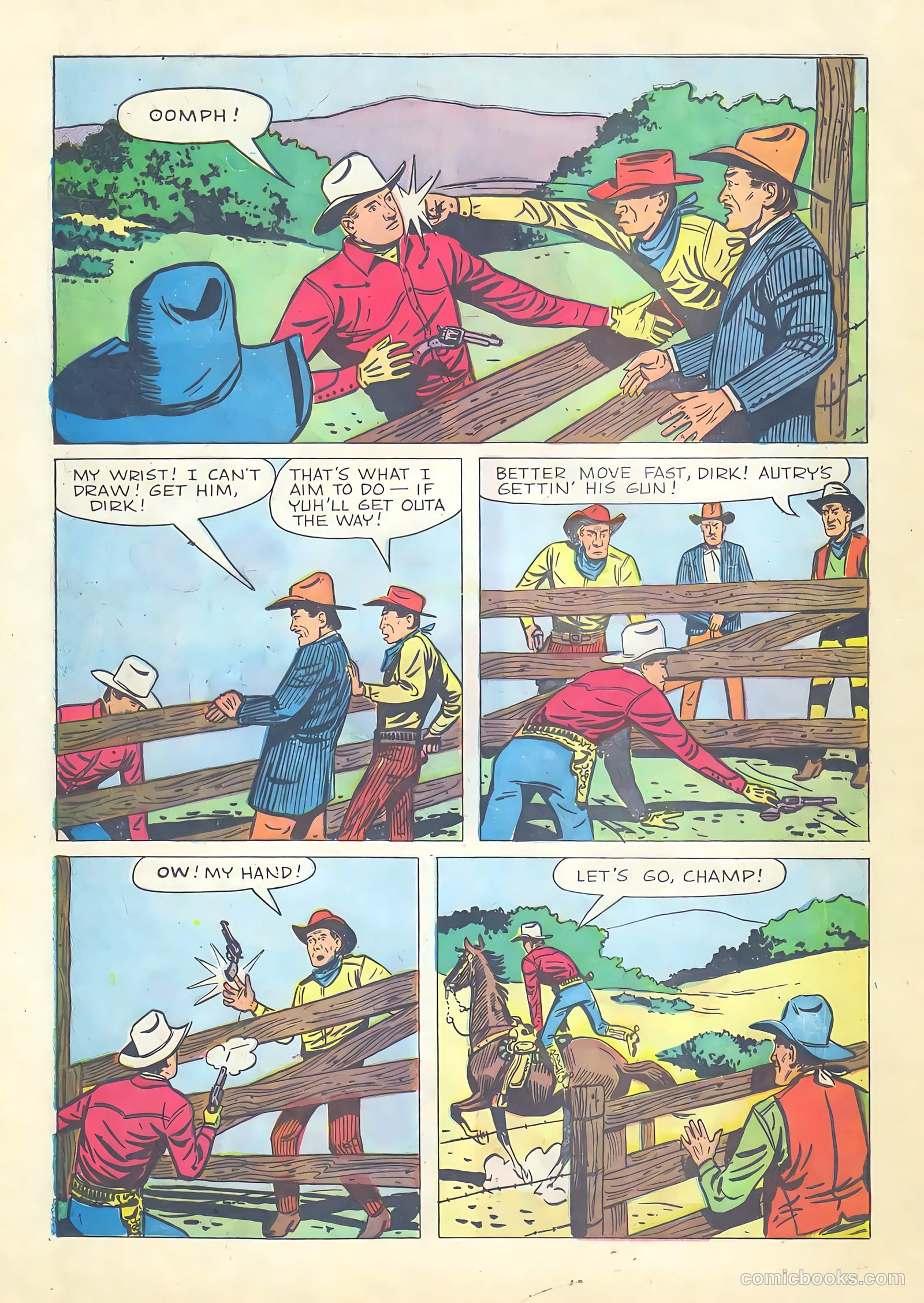 Gene Autry Comics #28 (1949) — page 20 of 36
