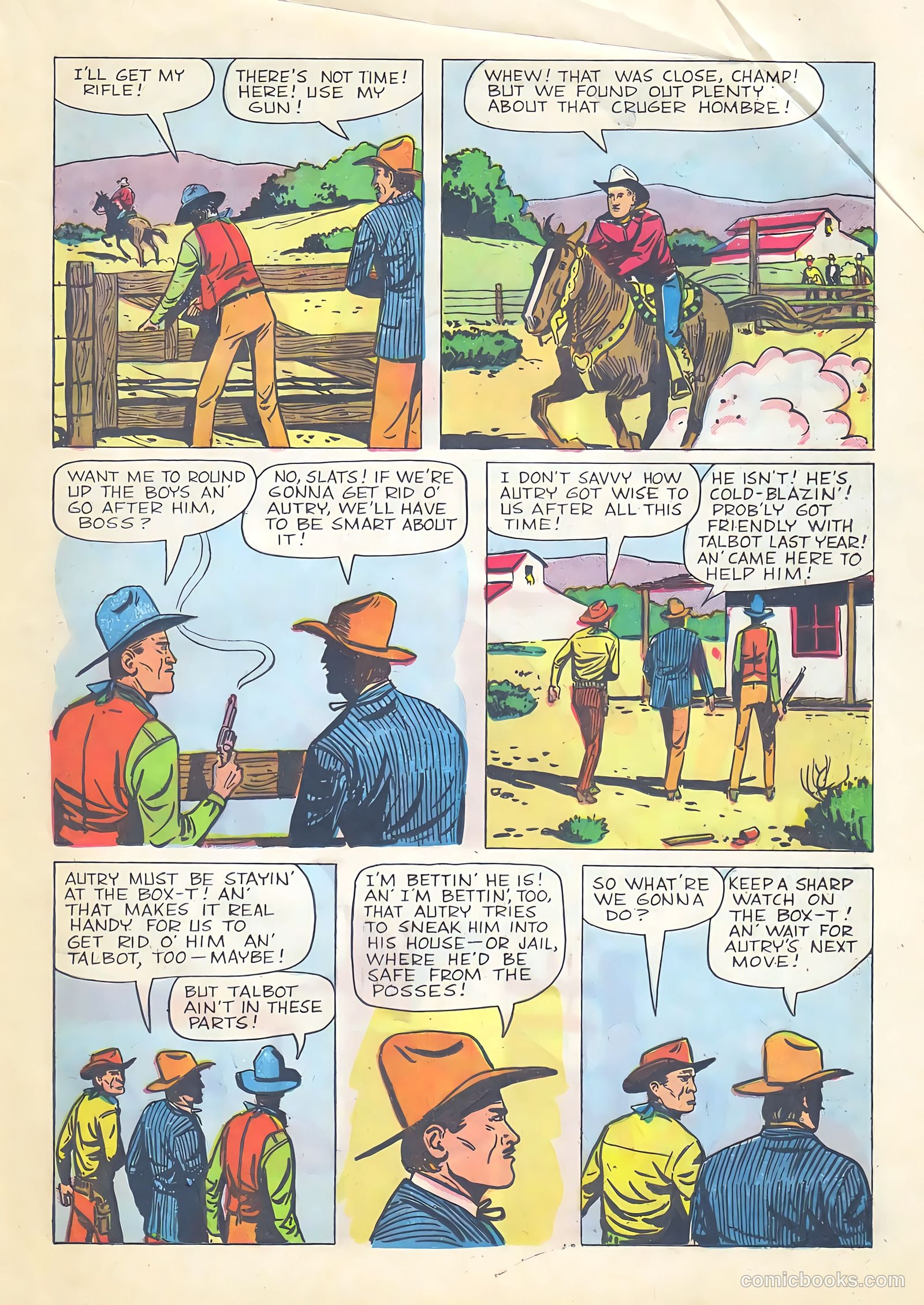 Gene Autry Comics #28 (1949) — page 21 of 36