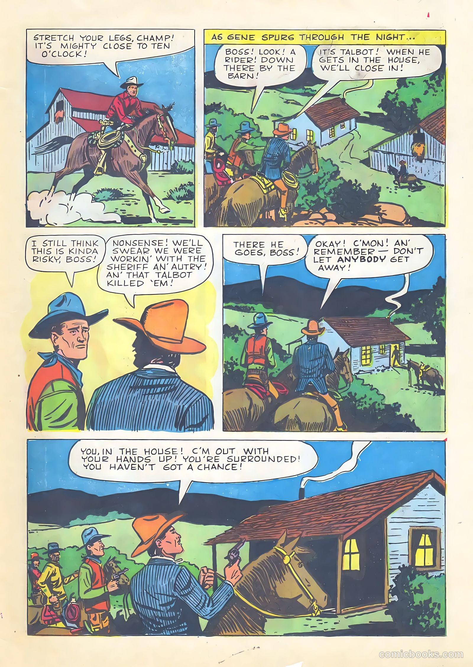 Gene Autry Comics #28 (1949) — page 25 of 36