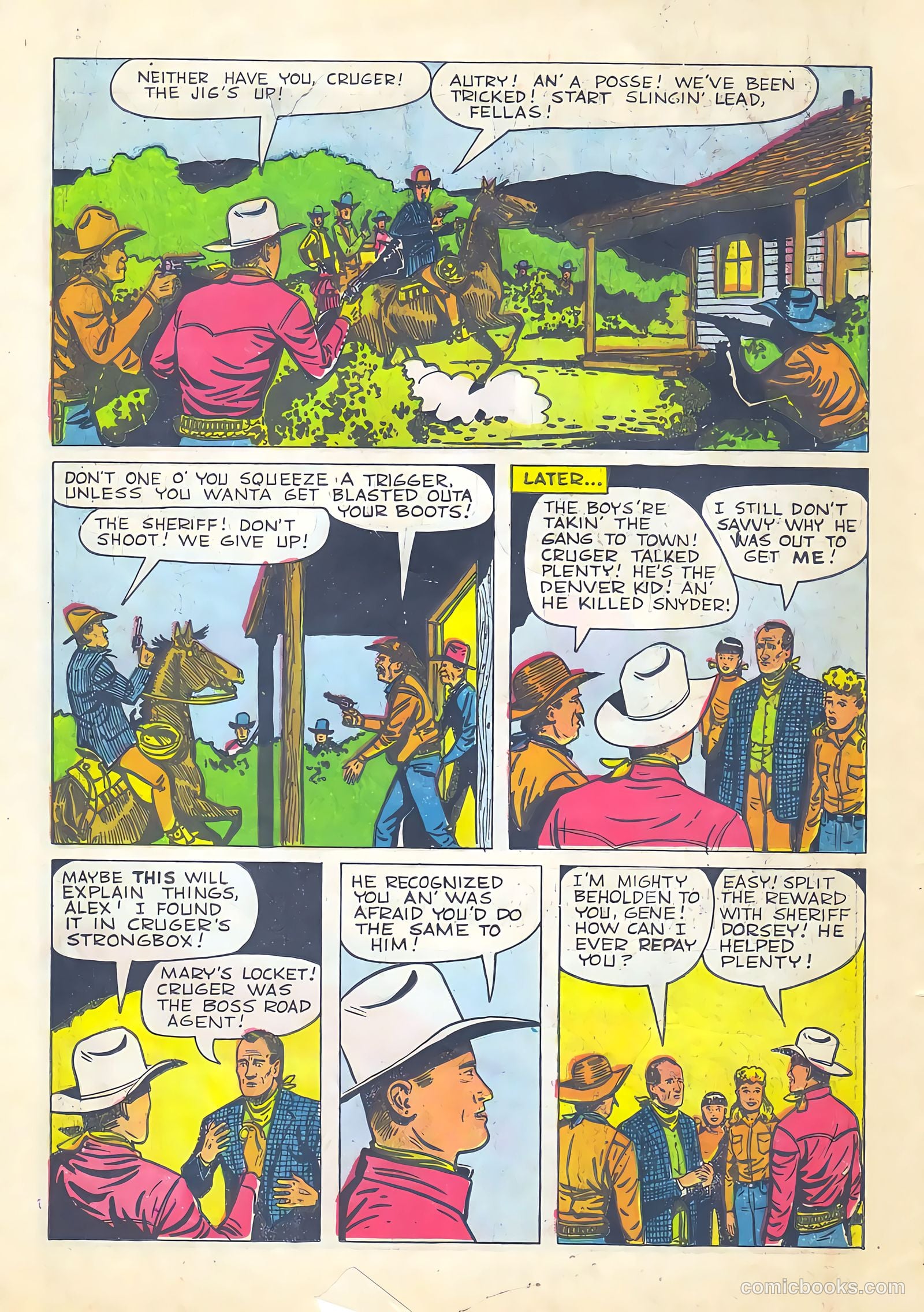 Gene Autry Comics #28 (1949) — page 26 of 36