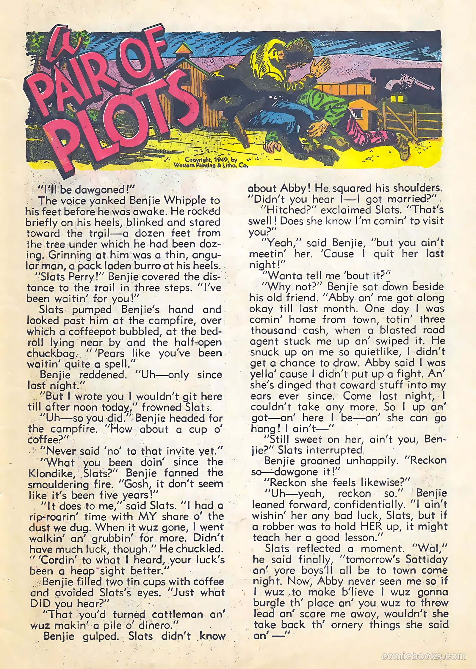 Gene Autry Comics #28 (1949) — page 27 of 36