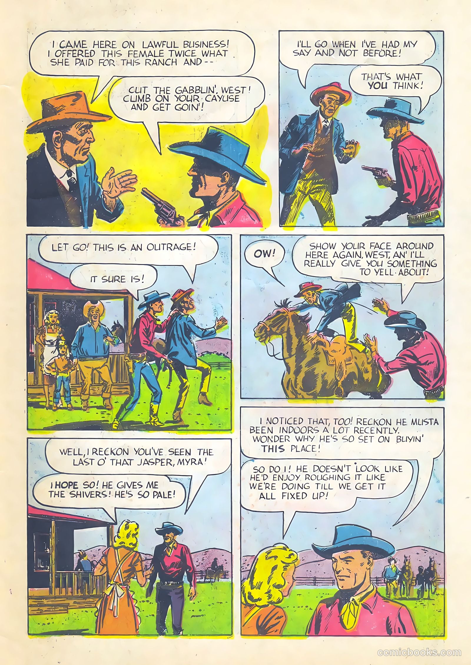 Gene Autry Comics #28 (1949) — page 31 of 36