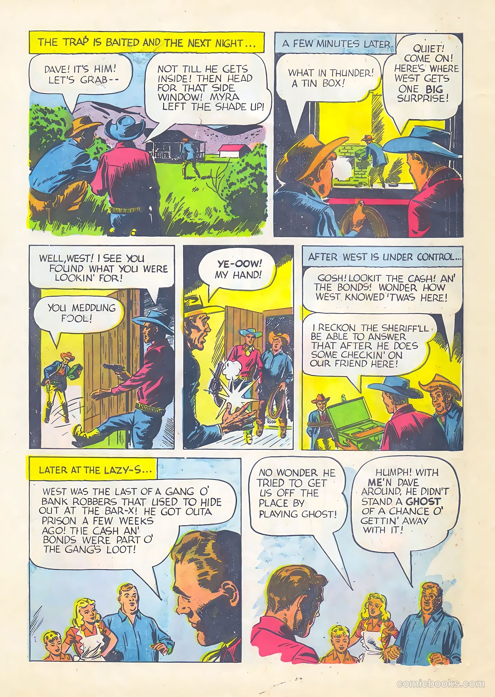 Gene Autry Comics #28 (1949) — page 34 of 36