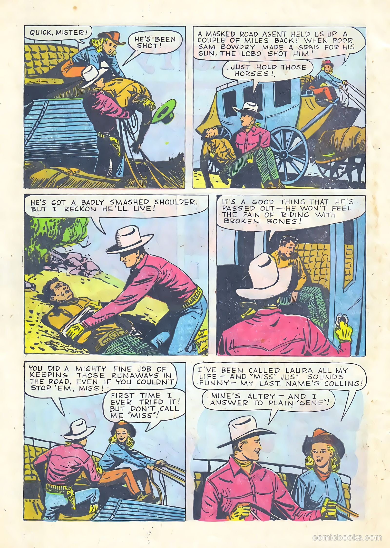 Gene Autry Comics #29 (1949) — page 4 of 36