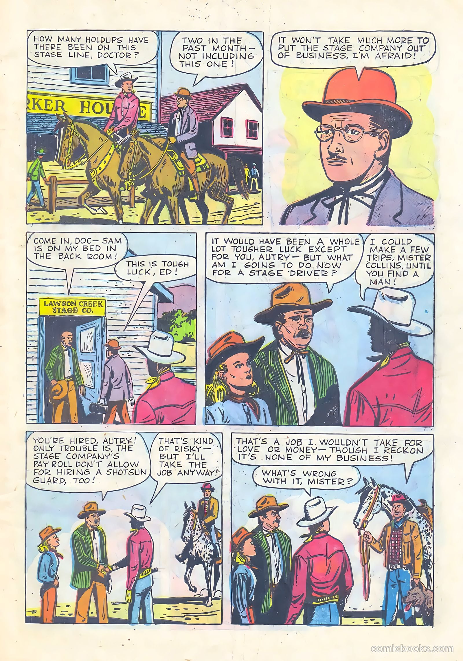 Gene Autry Comics #29 (1949) — page 7 of 36