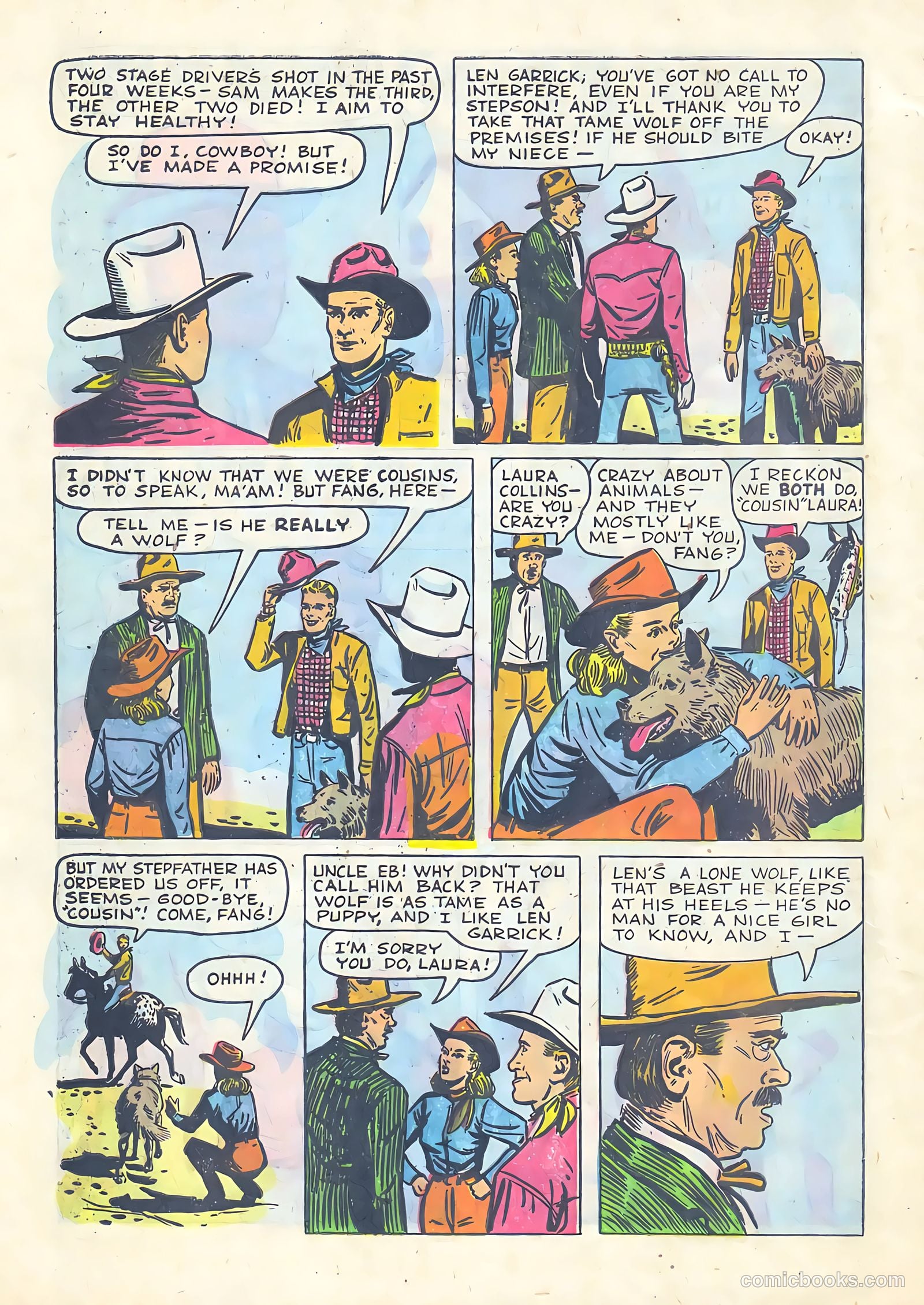 Gene Autry Comics #29 (1949) — page 8 of 36