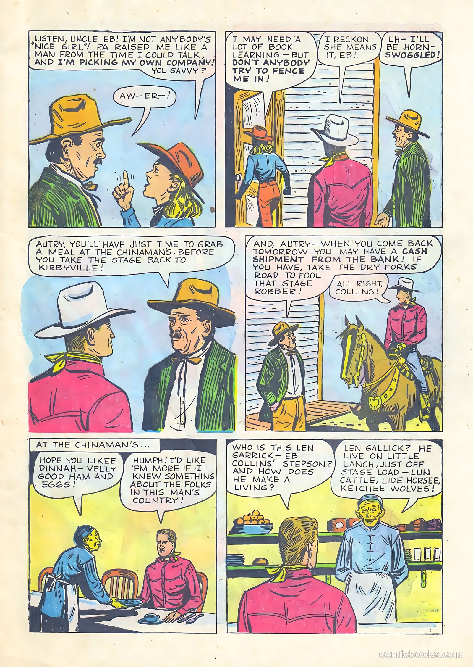Gene Autry Comics #29 (1949) — page 9 of 36