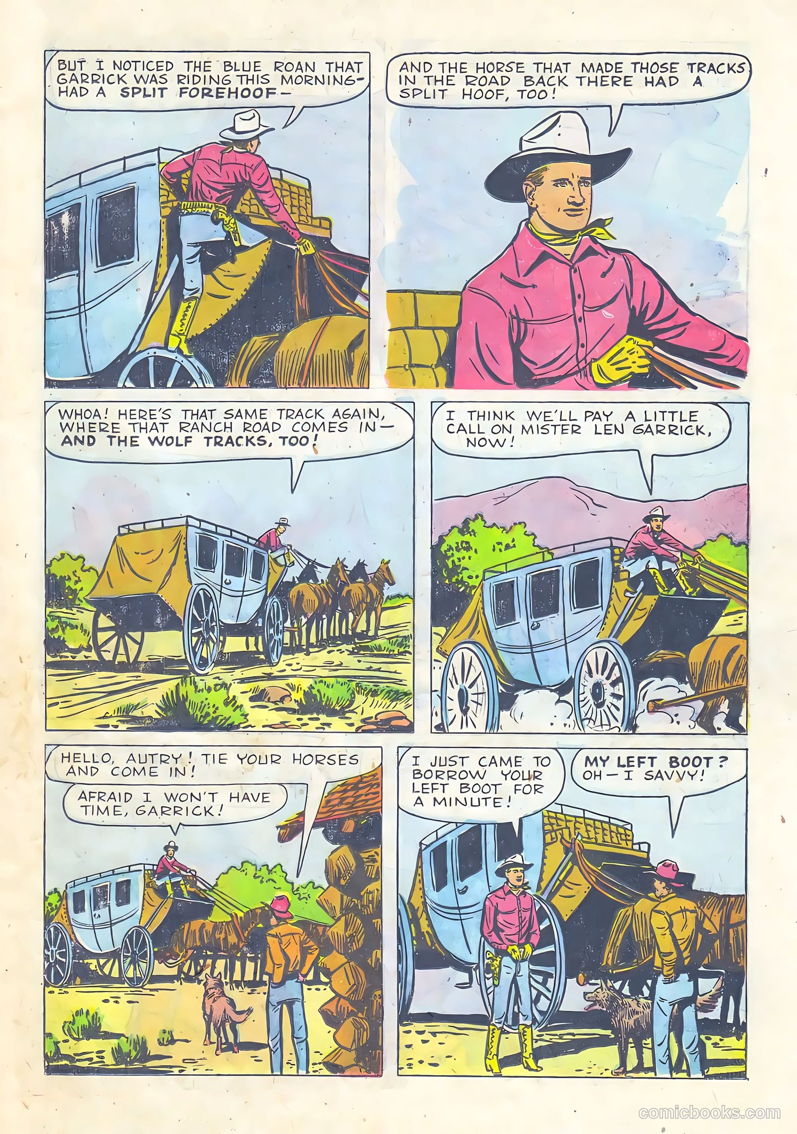 Gene Autry Comics #29 (1949) — page 11 of 36