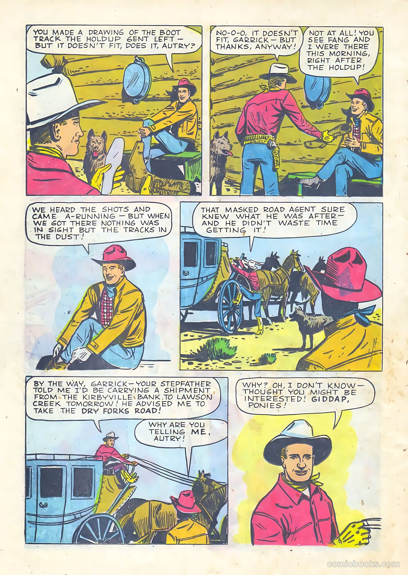 Gene Autry Comics #29 (1949) — page 12 of 36