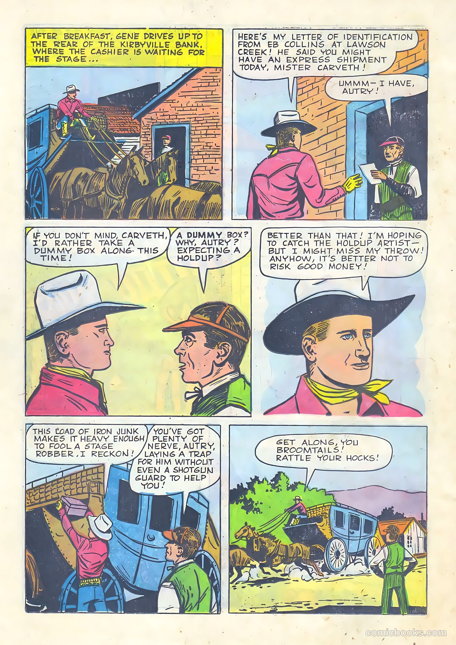 Gene Autry Comics #29 (1949) — page 14 of 36