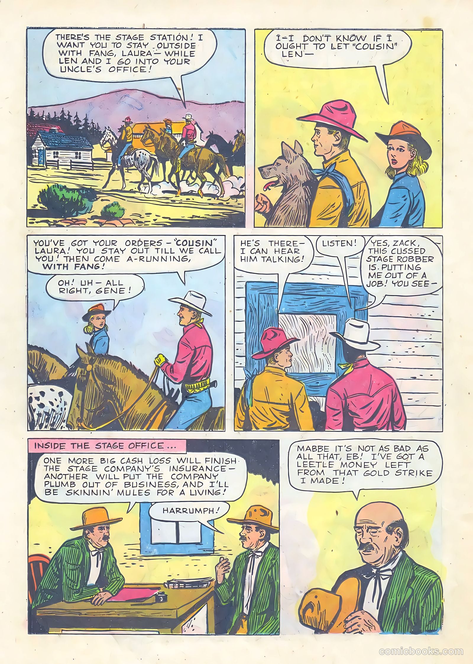 Gene Autry Comics #29 (1949) — page 22 of 36