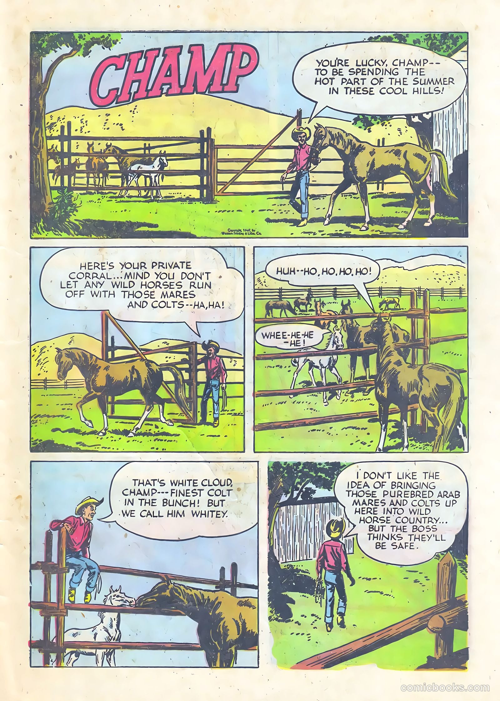 Gene Autry Comics #29 (1949) — page 29 of 36